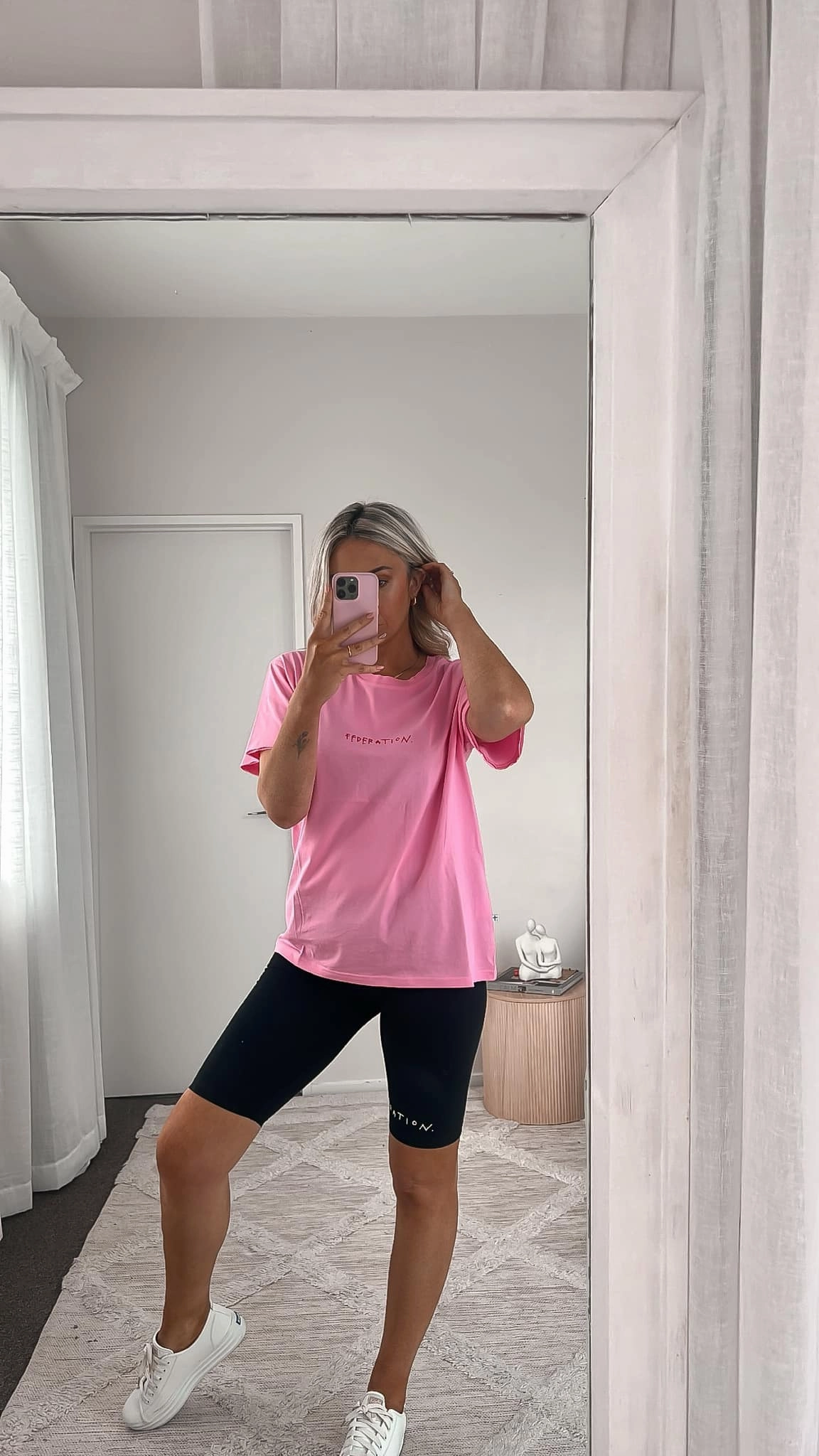 Federation Here Bike Short Drawn Black Quick Move