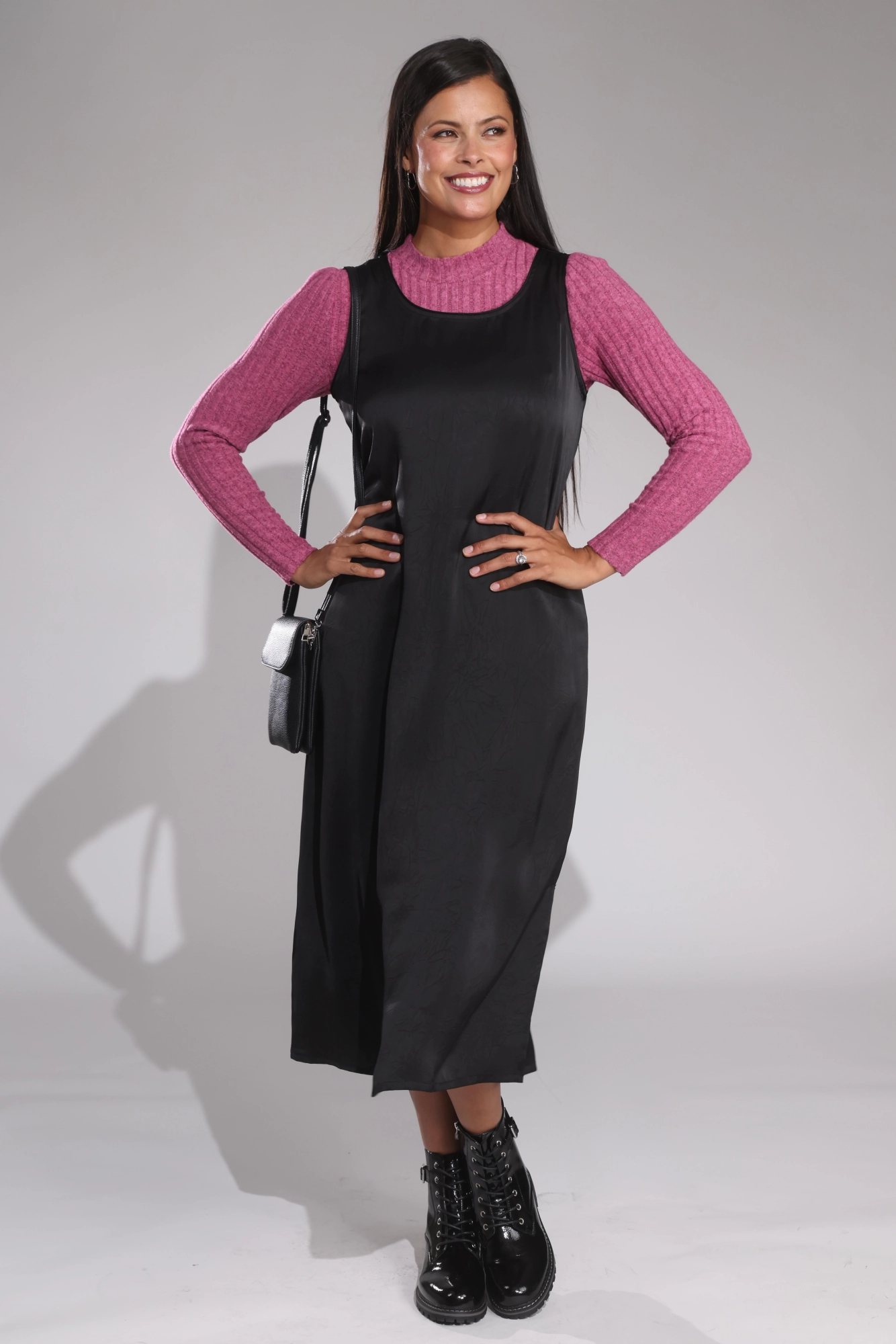 Dress | Black | 4503B1 Simple Ease Basic Warm