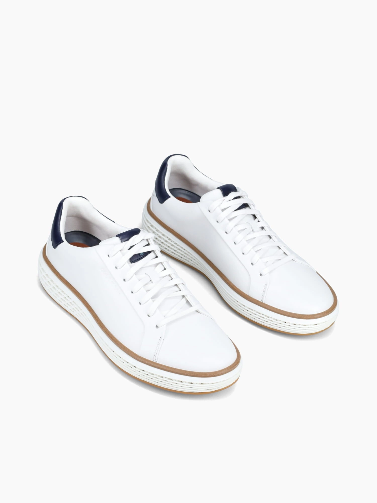 Grandpro Court Skyweave Opticwht Midnigh Comfortable Midsole