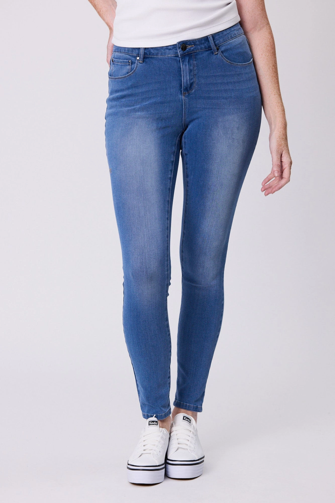 Travel Ease Shine On Label Sculpt Denim Jeans Indigo