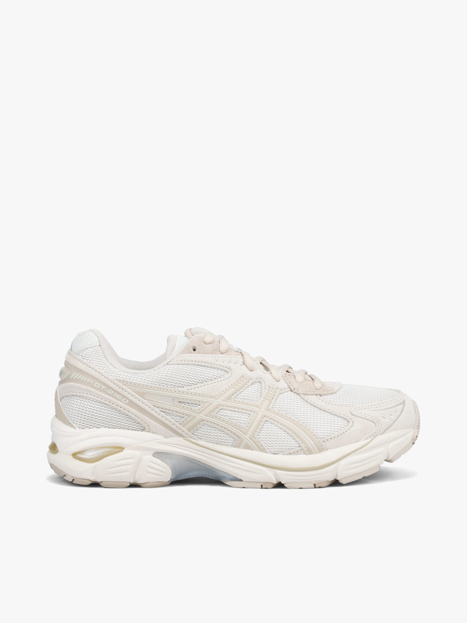 Gt2160 Cream Suede Mesh Ankle Collaboration ScratchResistantSurface