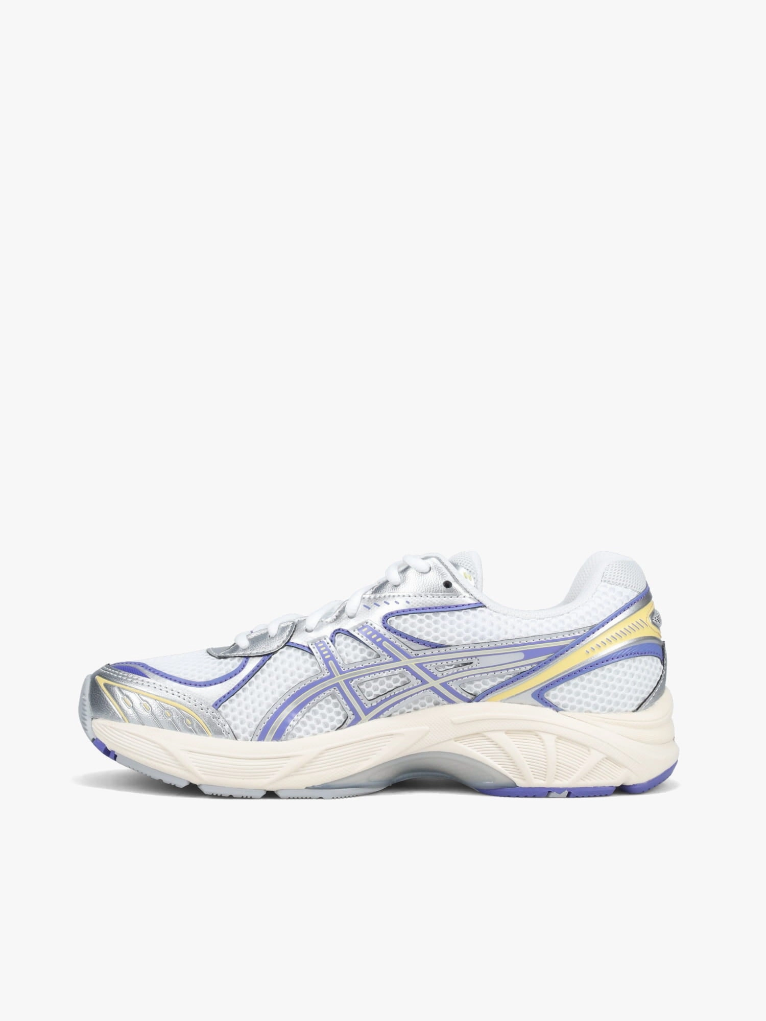 Gt2160 White Blue violet leather Mesh sock liner