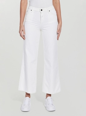 Modern Minimalist Urban Explorer Guess Jeans Eco White Wide Leg Jeans