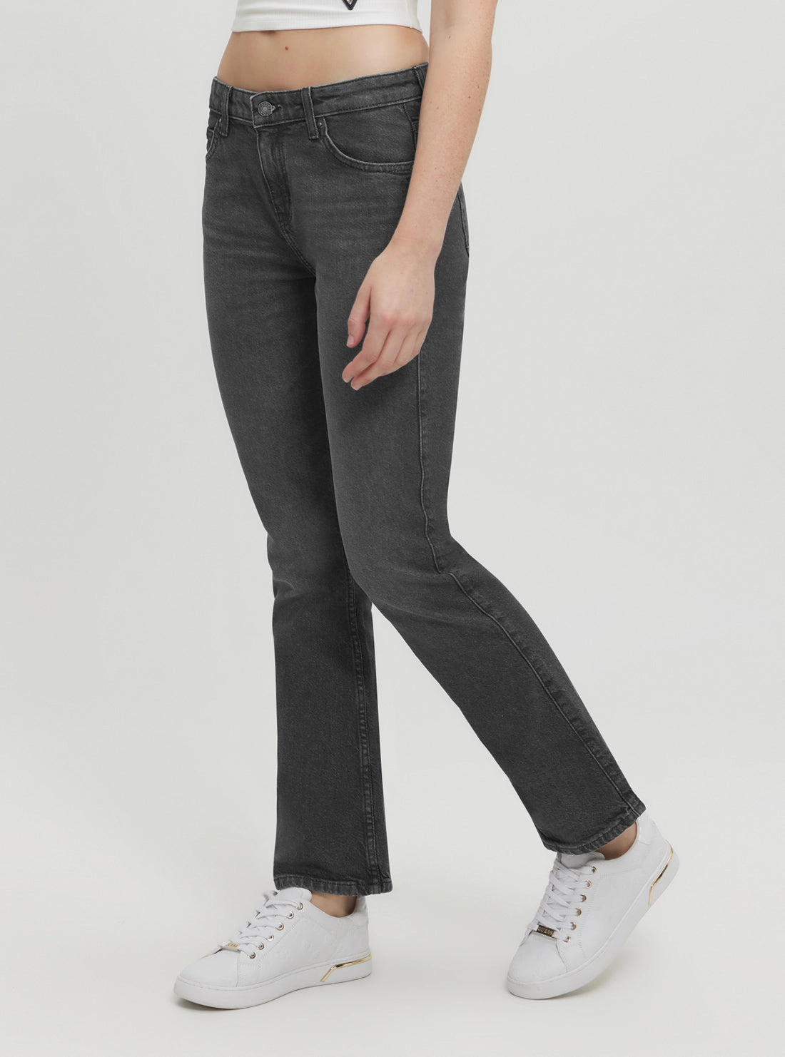 Road Trip Affordable Everyday Fashion Guess Jeans Grey G09 Bootcut Pants