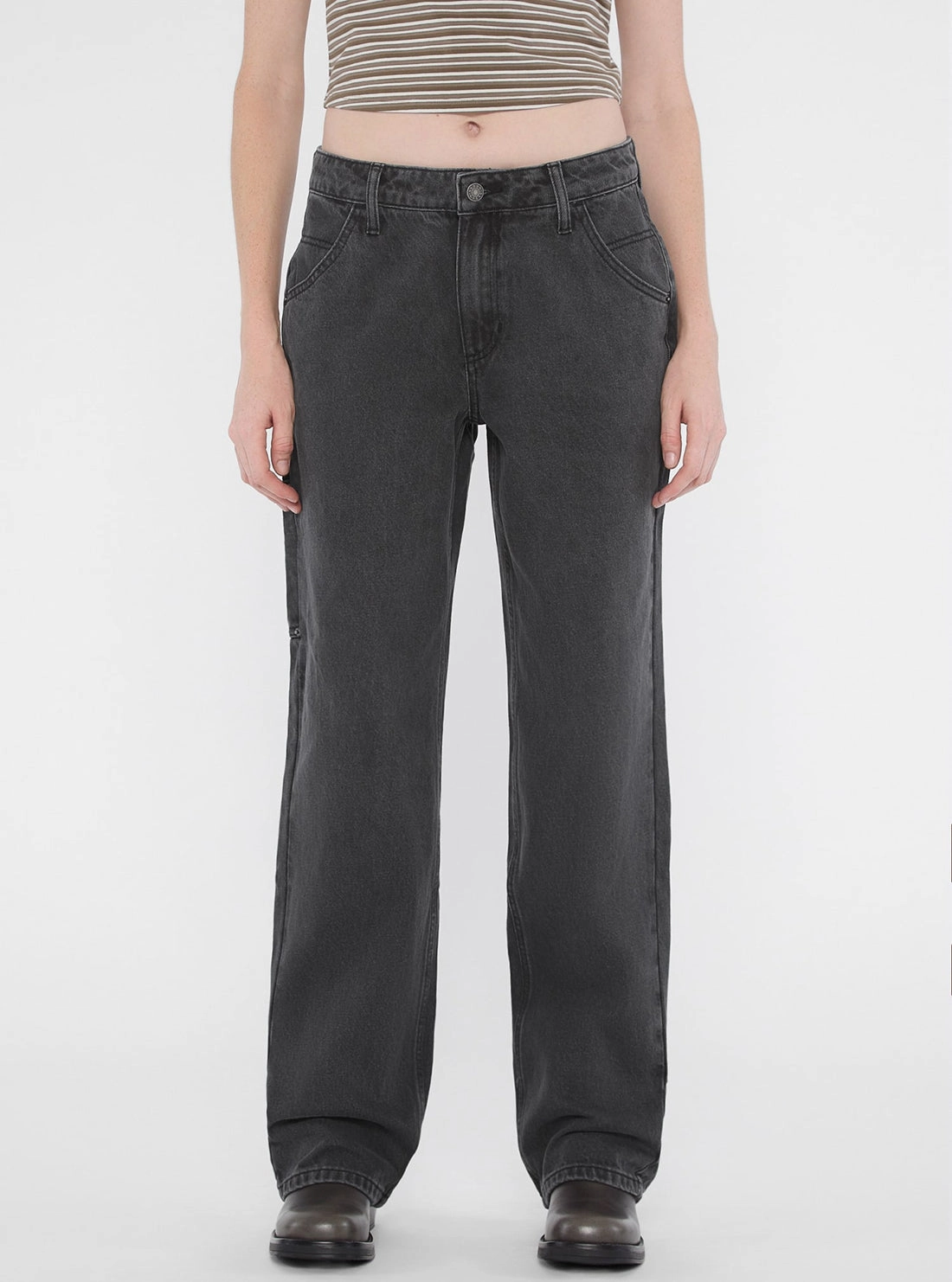 Weekend Getaway Stylish Guess Originals Grey Kit Carpenter Pant