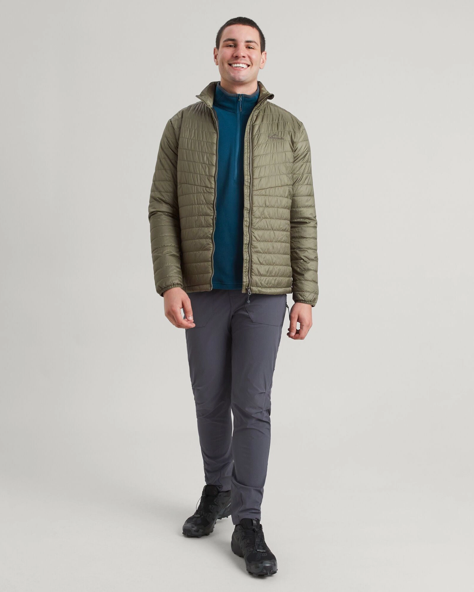 Heli R Men's novaLOFT Jacket - Beech Compression Packability CompressionPackableFabric