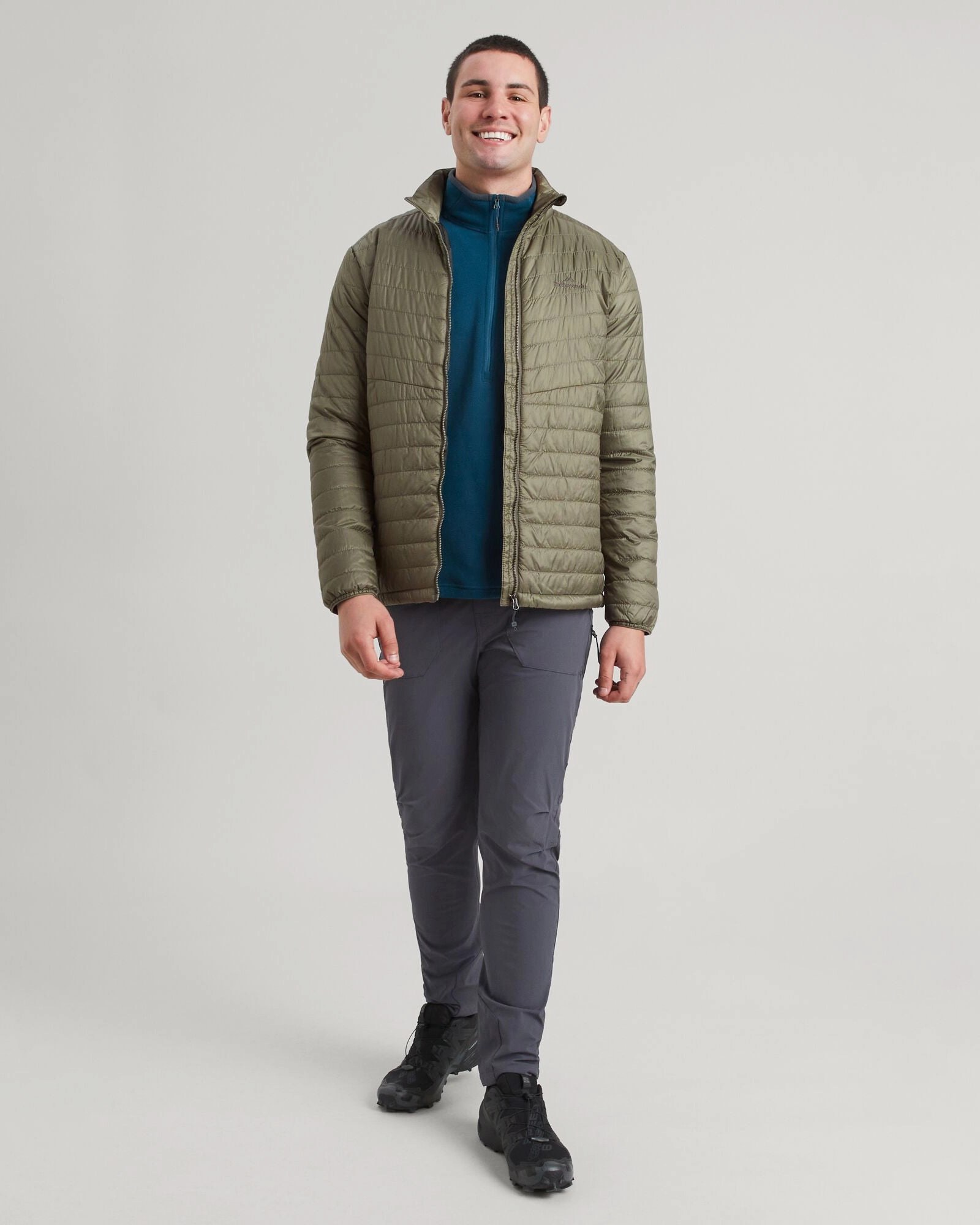 High Collar Weather Fit Heli R Men's novaLOFT Jacket - Beech