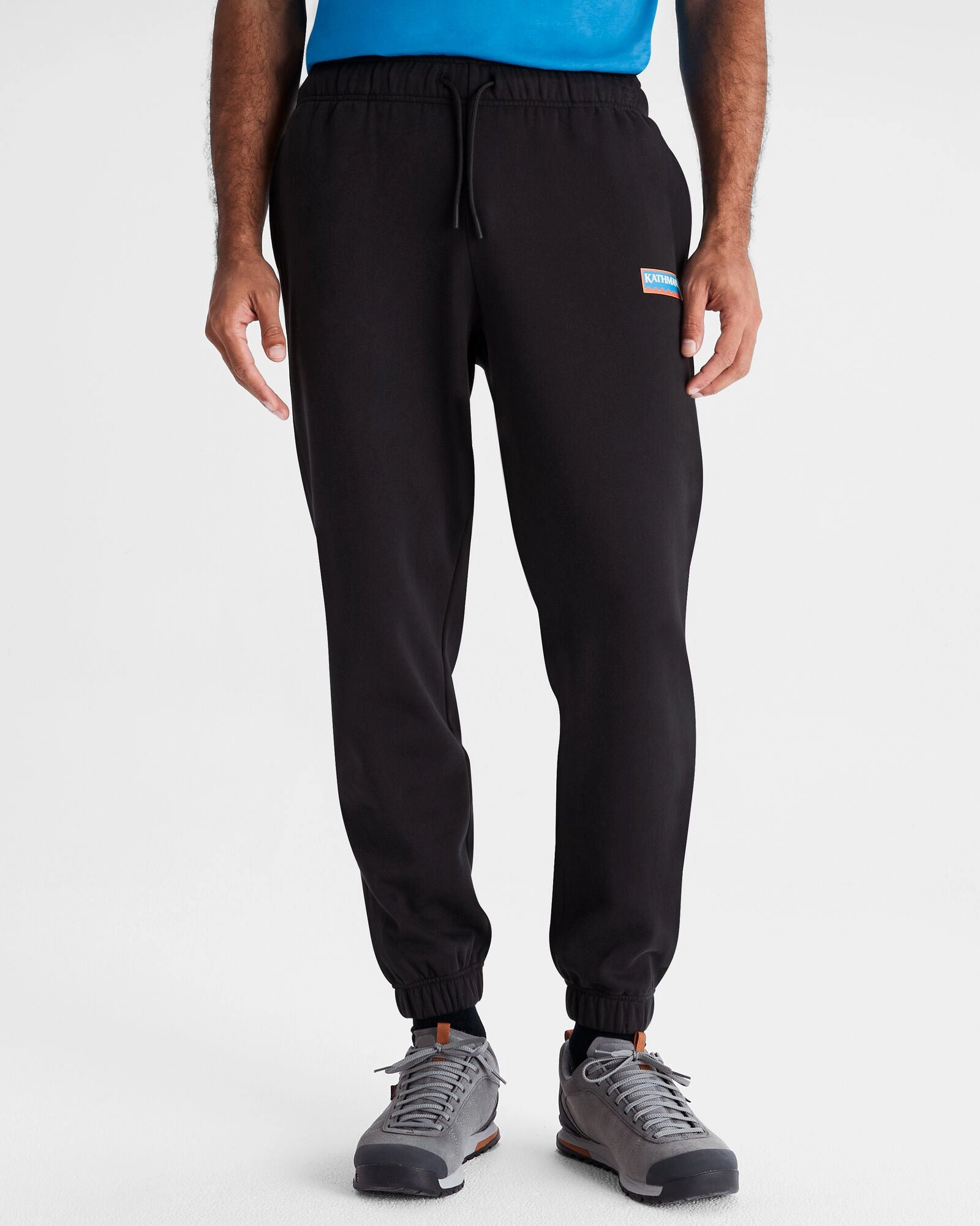Heritage Logo Men's LT BB Joggers - Black Stingray Simple Comfort Wear Flattering Style