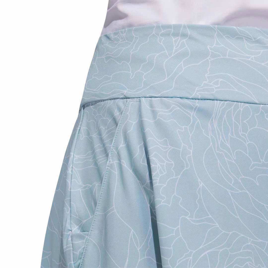 adidas - Women's Essentials Printed Golf Skort (HY7172) Move Easy Sporty Look
