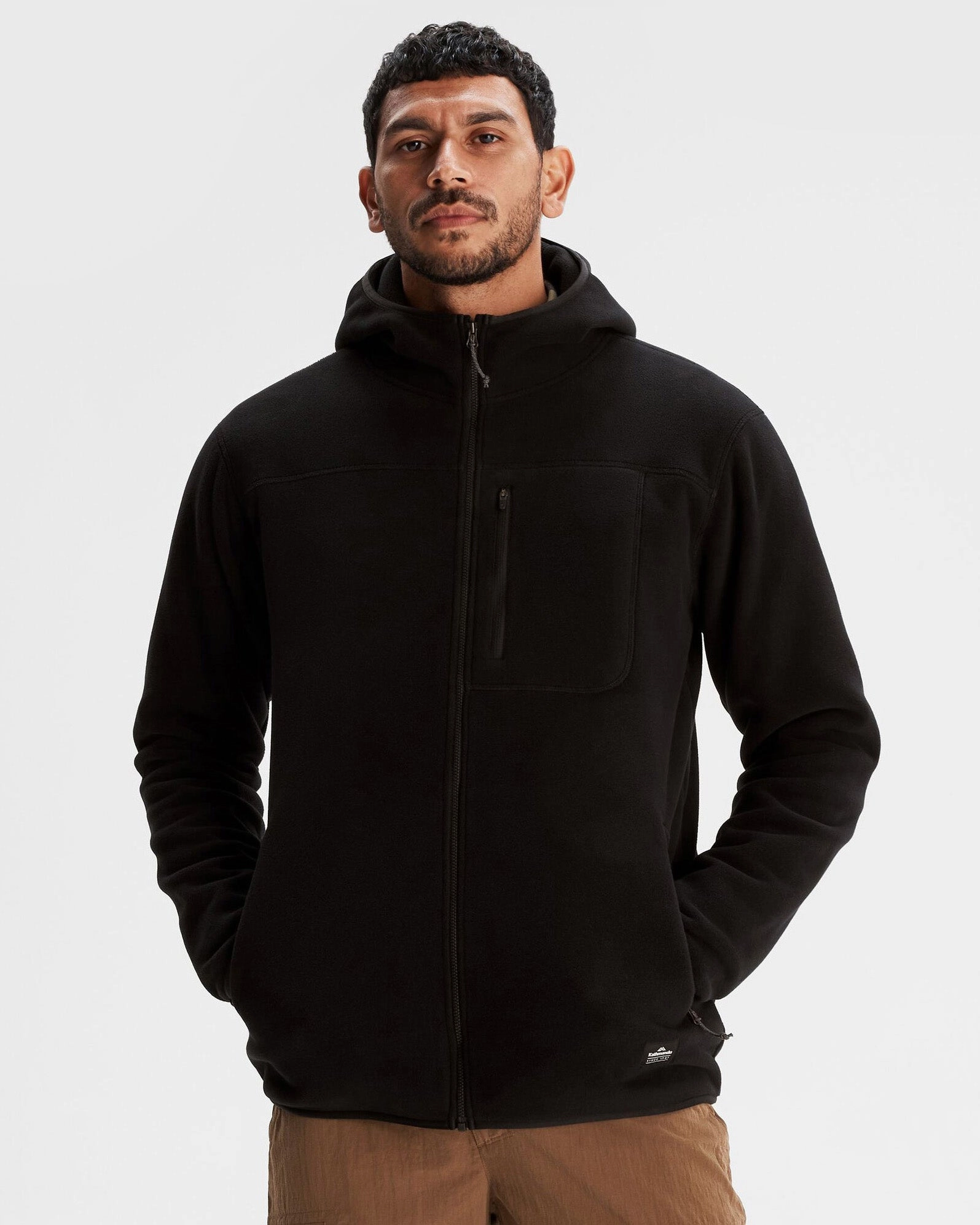 Non Slip Collar wrinkle free Ridge Retro 200 Primaloft Men's Jacket - Black