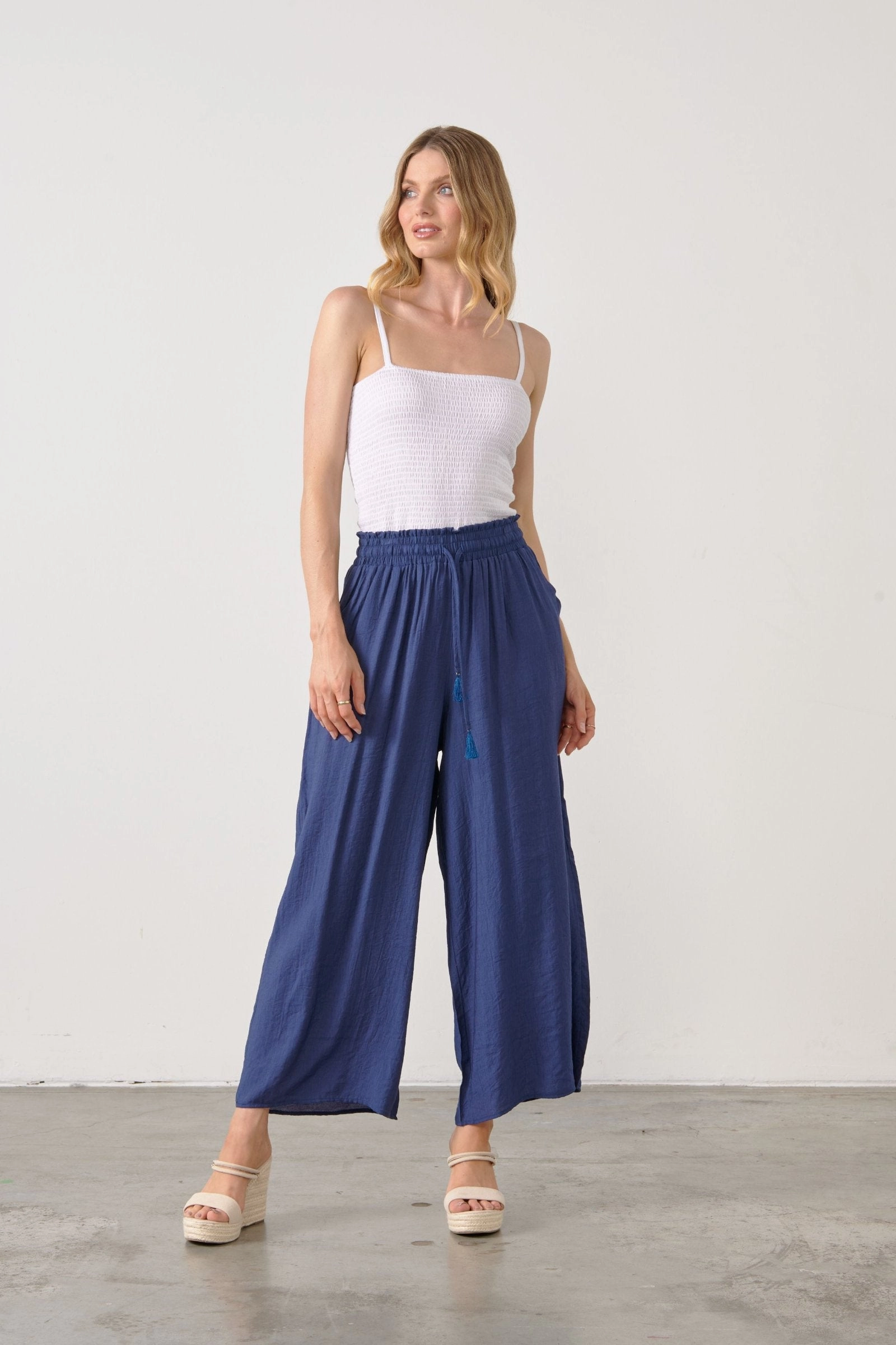 Holmes and Fallon - HF2556 Wide Leg Pant EcoFriendlyMaterial