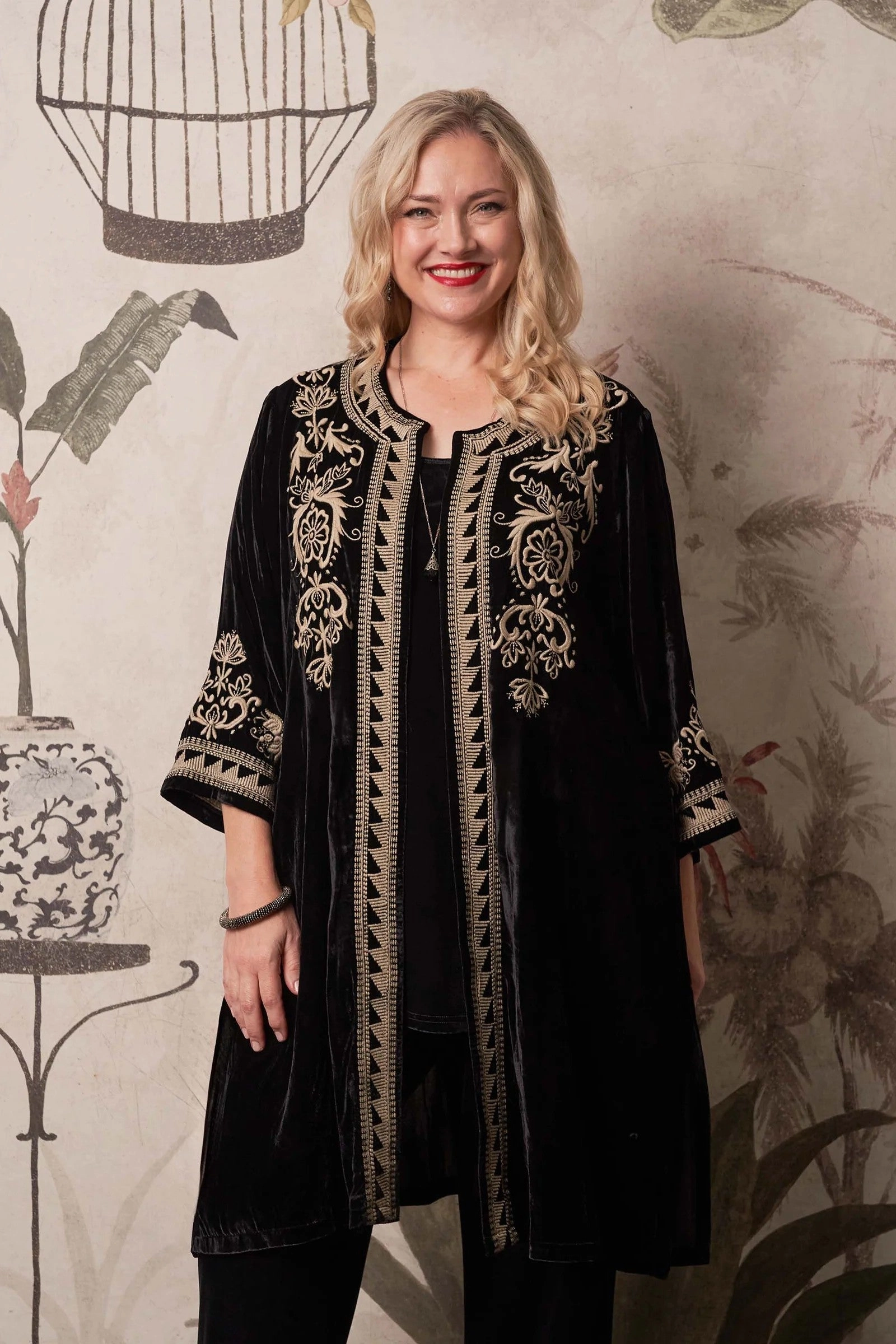 Swish - 544105 Champagne Mystery Coat Transitional Wear