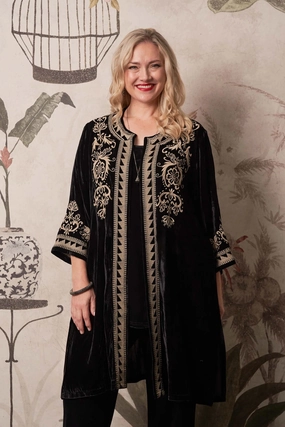 Swish - 544105 Champagne Mystery Coat Transitional Wear