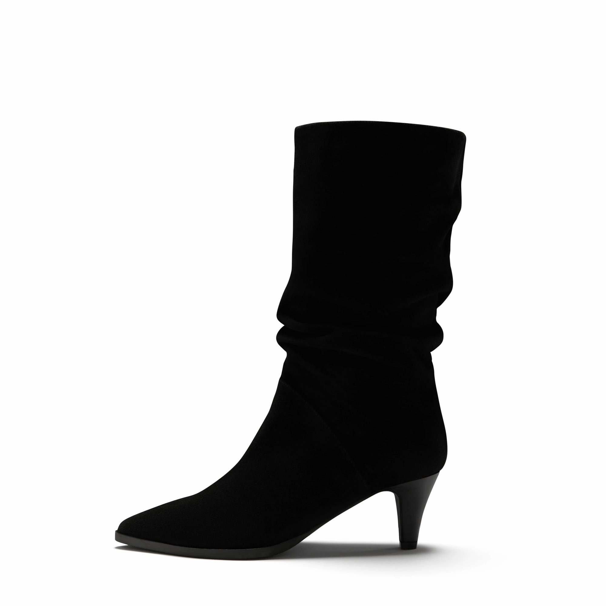 Vend?me Margot black suede boots Comfort Padding