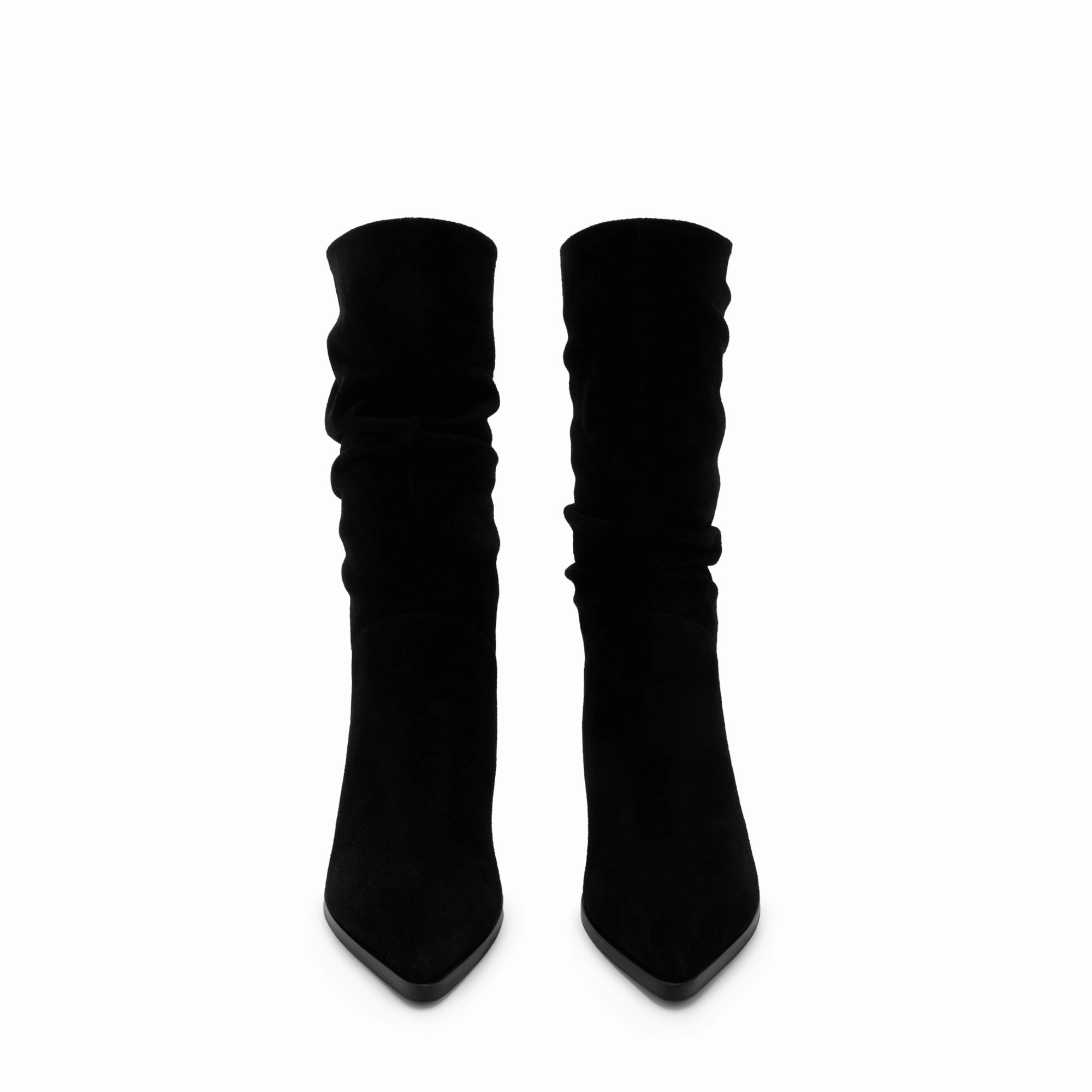 Vend?me Margot black suede boots Comfort Lining Winter Walker Mid Cut