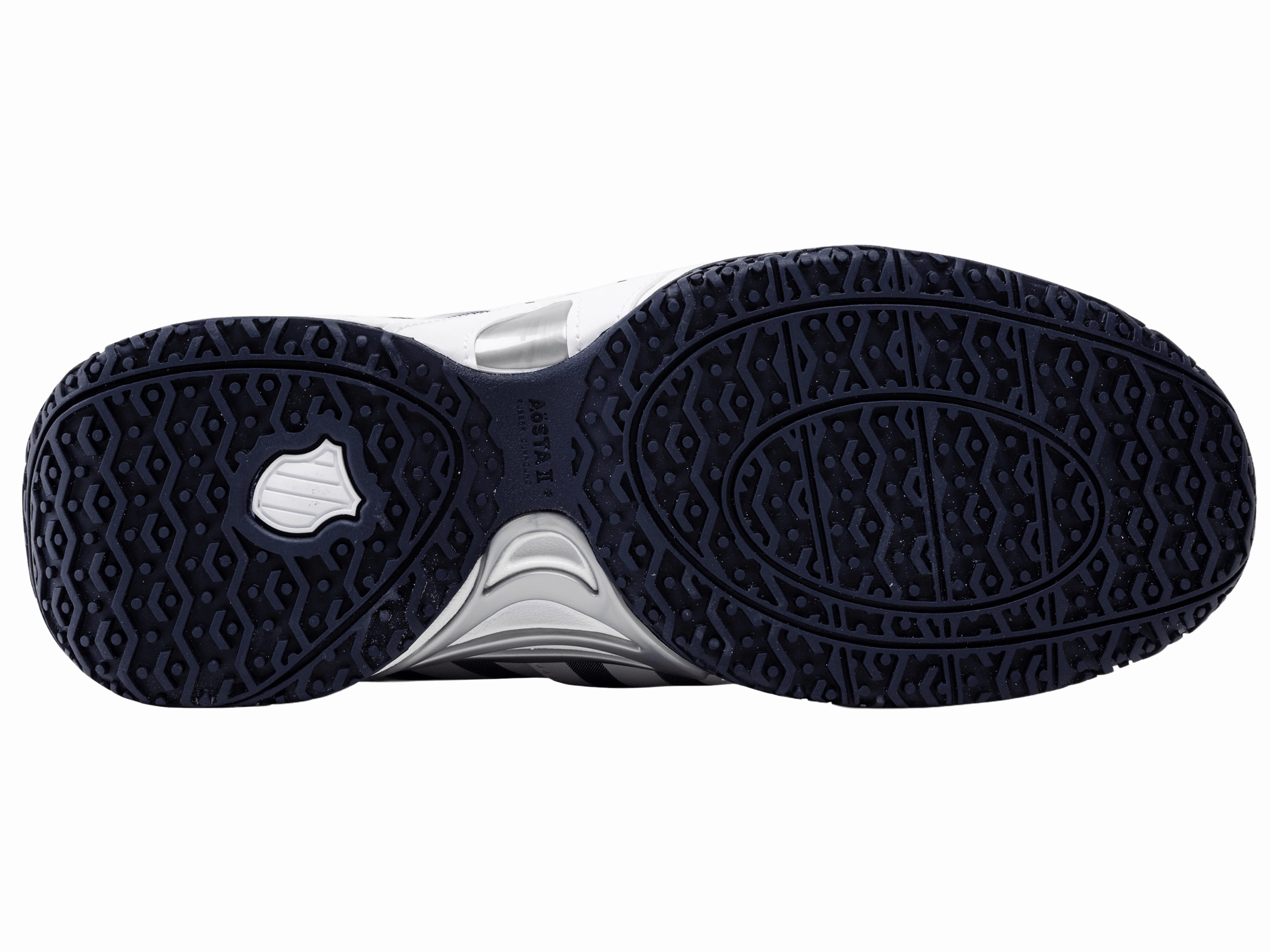 07388-177-M | ACCOMPLISH IV OMNI | WHITE/PEACOAT/SILVER Flex Notch Stability Arch