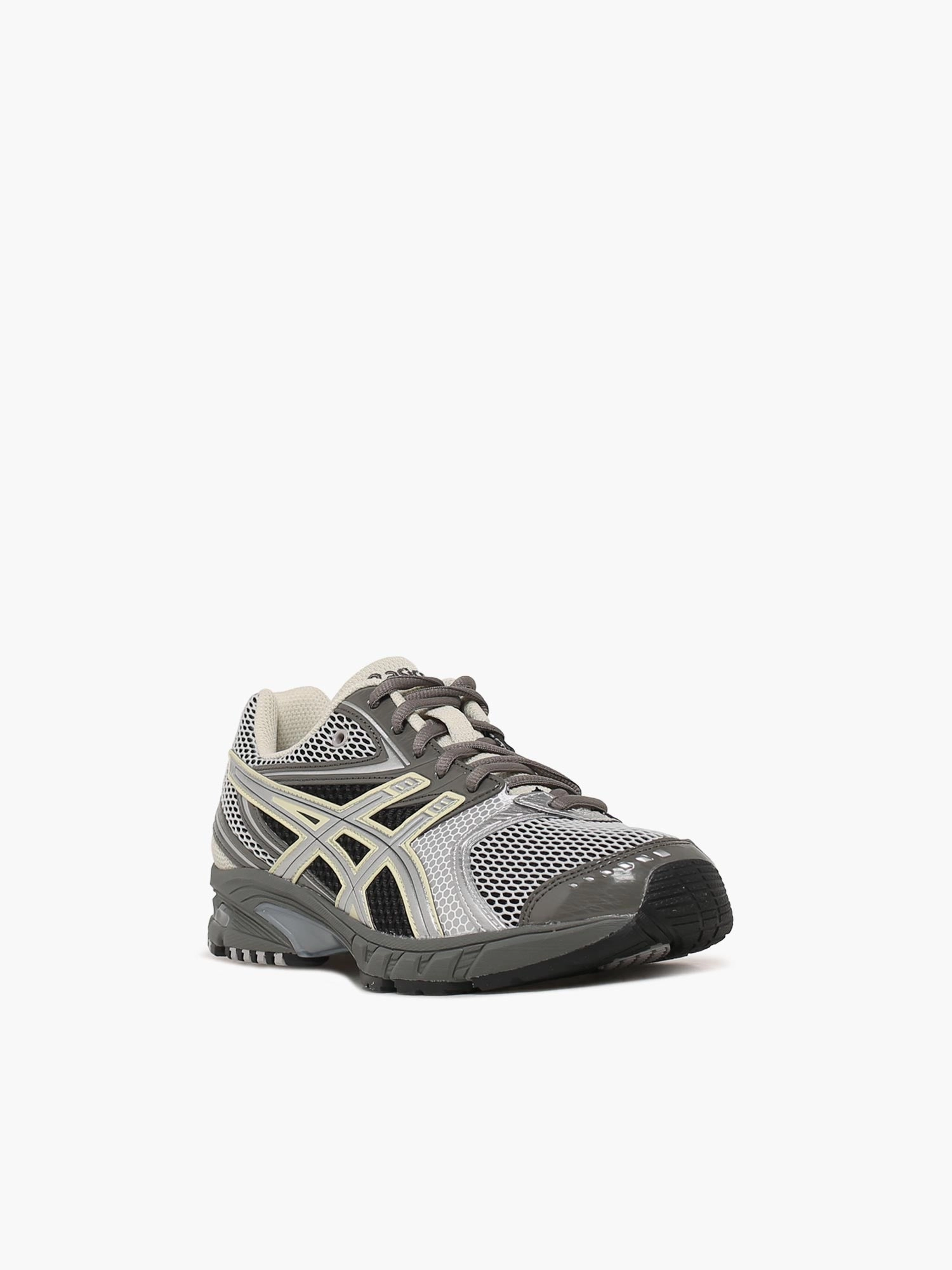 Smooth exterior Gelds Trainer Trufflegrey Silve lea Mes