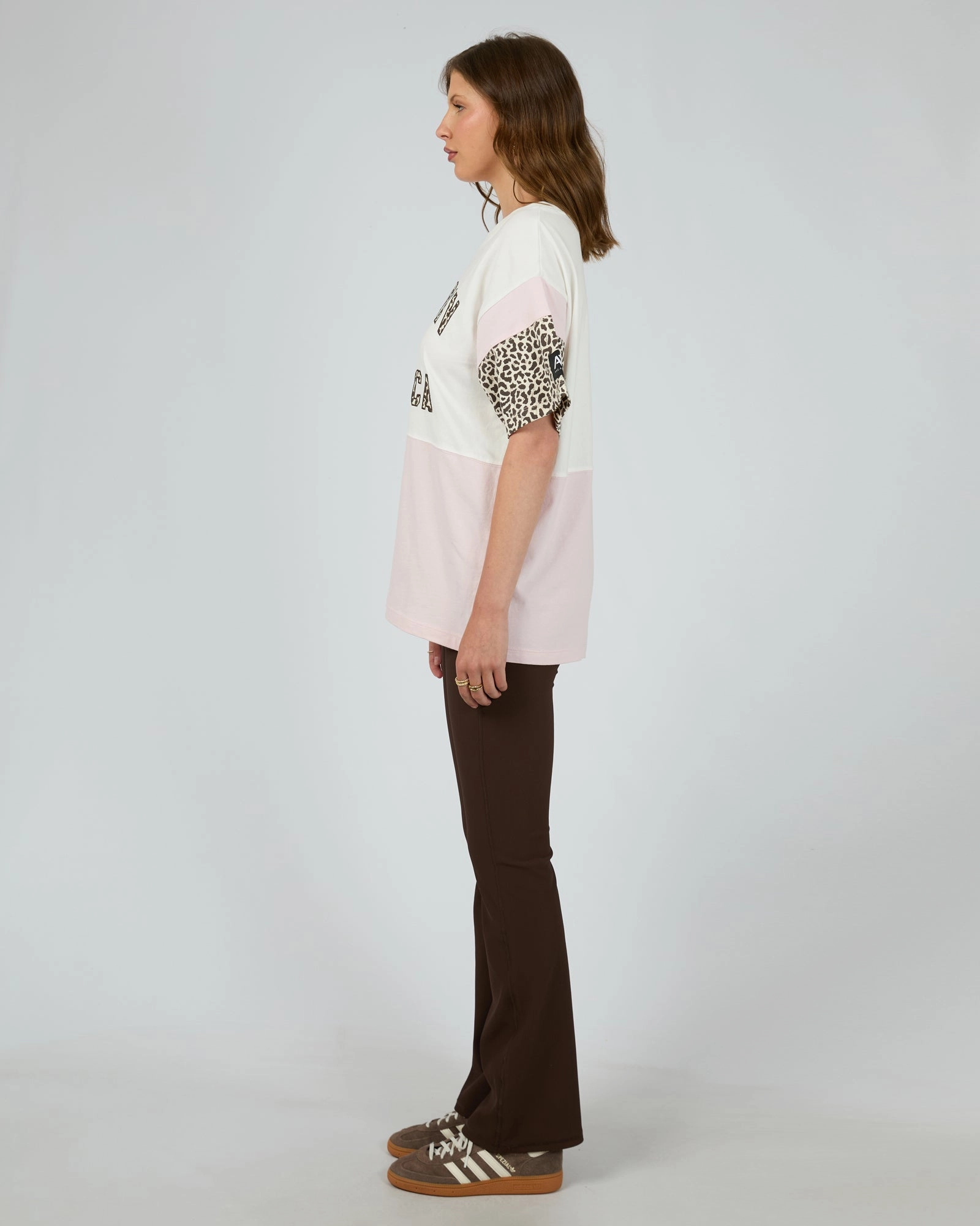 Stylish and Cozy EasyCareFinish All About Eve Nico Panel Relaxed Tee Vintage White