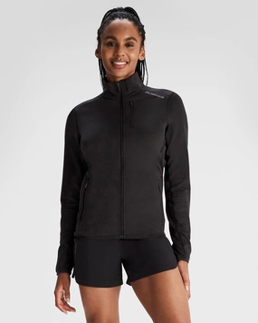 Women's Seeker Fleece Jacket - Black Stingray Waterproof Technology