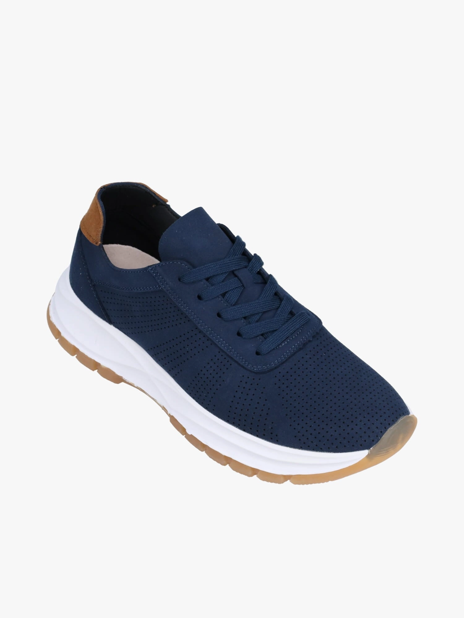 Ivan Navy Microfiber Track Fit