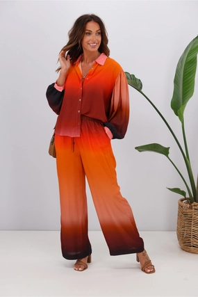 Morning Jog Ultra Light Joop & Gypsy Sonar Terrace Ombre Pant Set