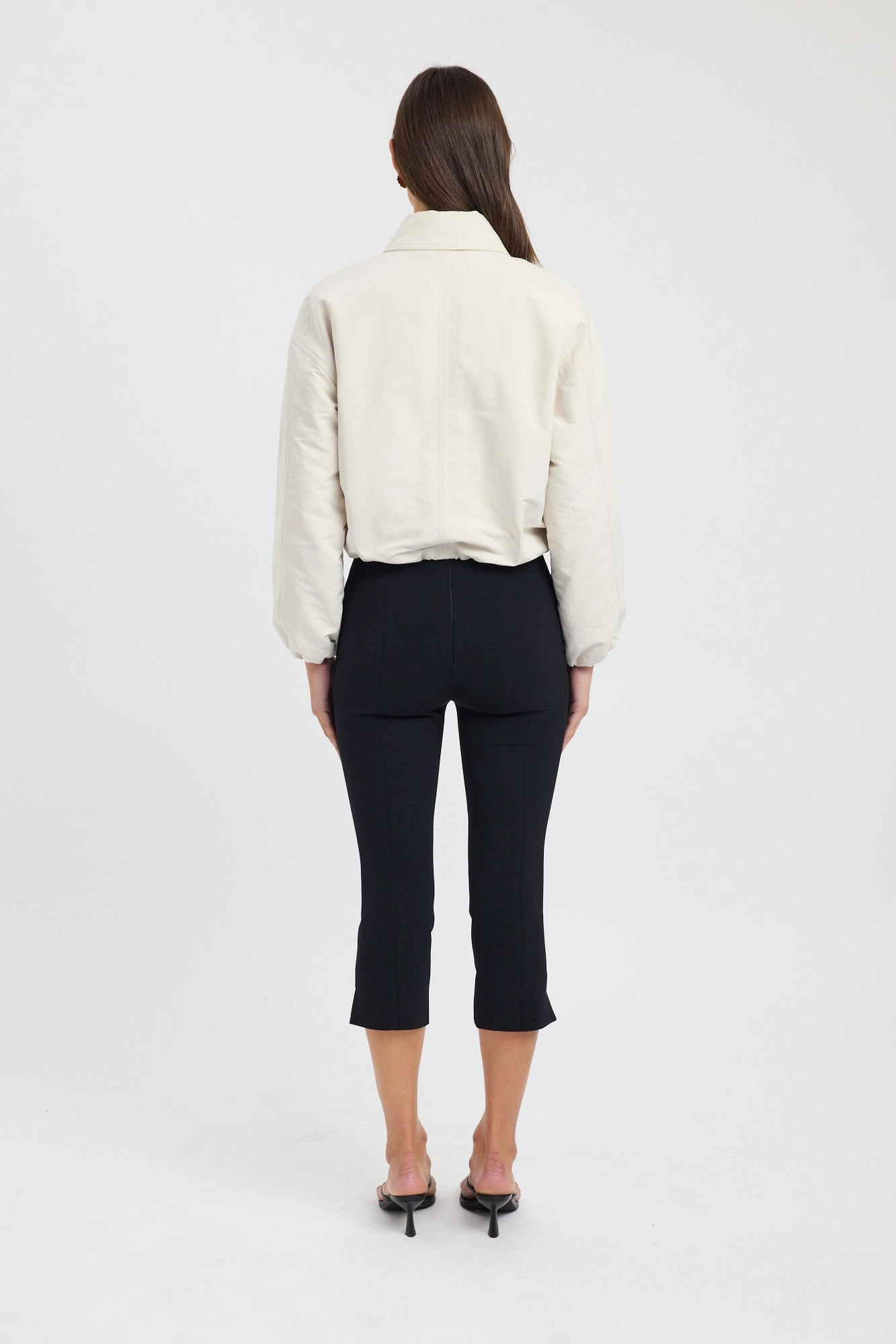 Kora Collared Jacket Bonded Seam Construction Flexible Layer Fit