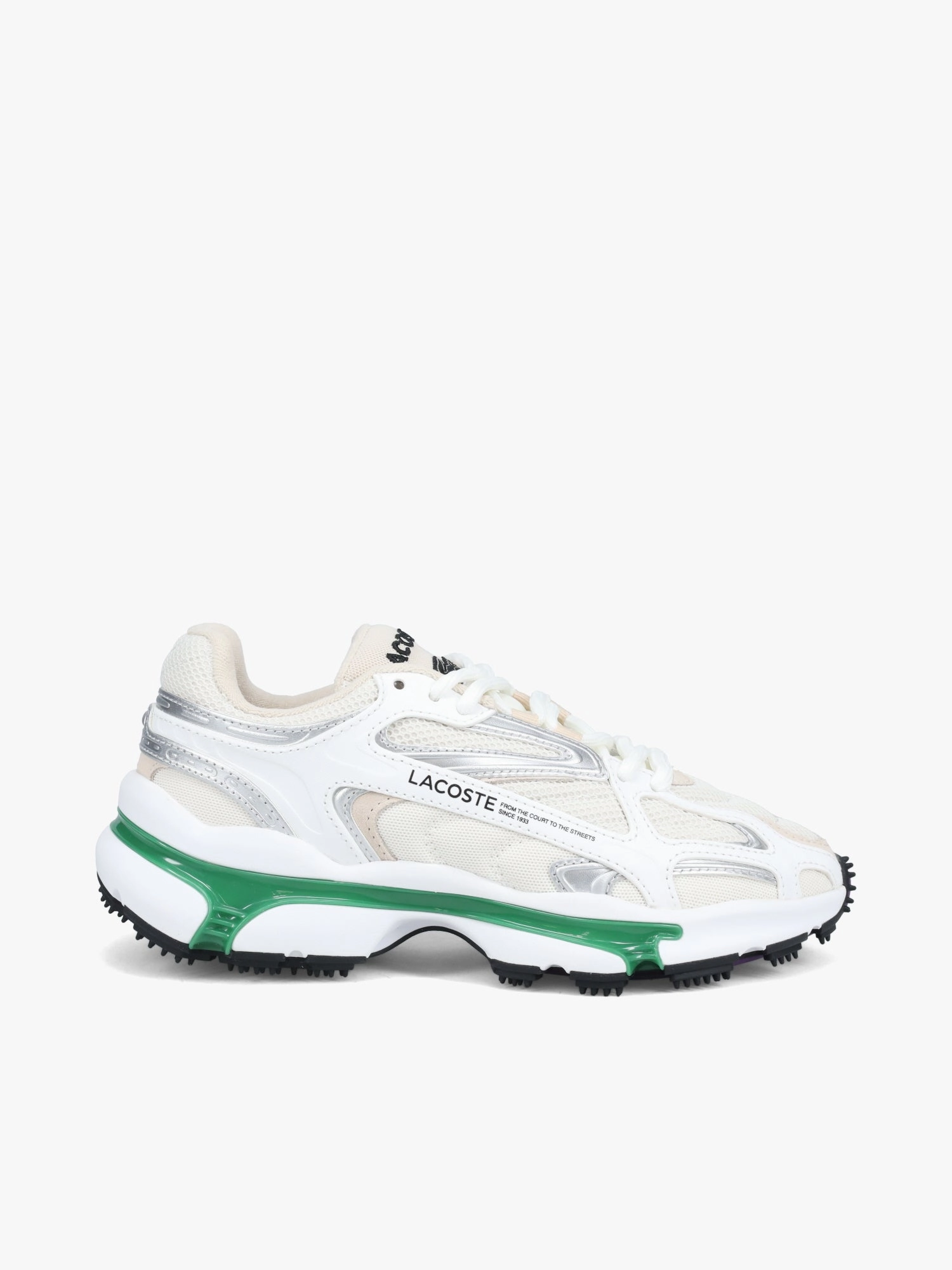 L003 2k24 White Green Refined Build Non Slip Sole