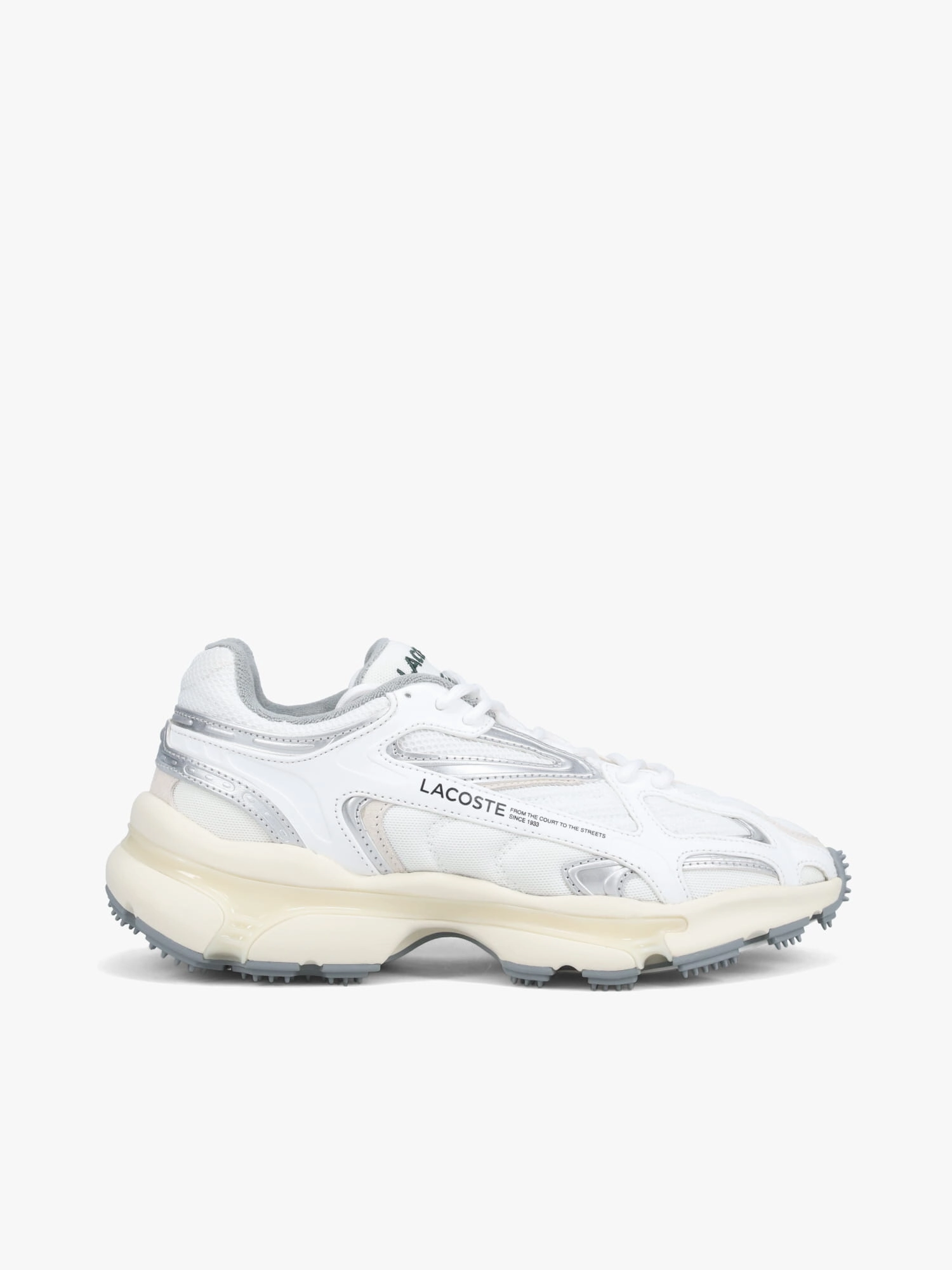 L003 2k24 Wht Gry textile High Ankle Non Toxic Materials