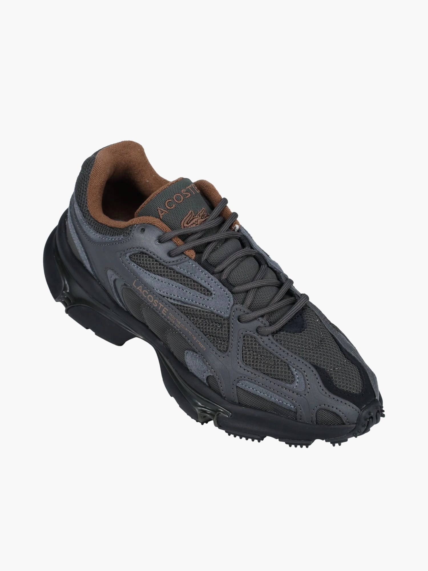 L 003 2k24  Dkgrn Blk mesh MoldedMidsole High Top Design