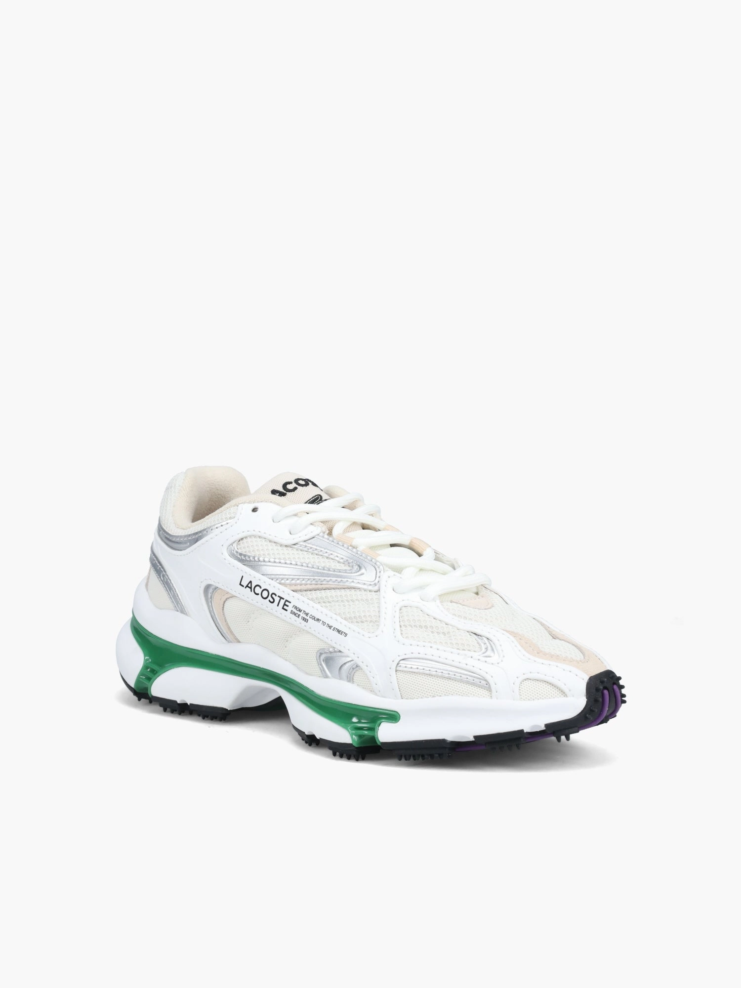 Narrow Toe Box Comfort Padding System L 003 2k24 Wht Grn mesh