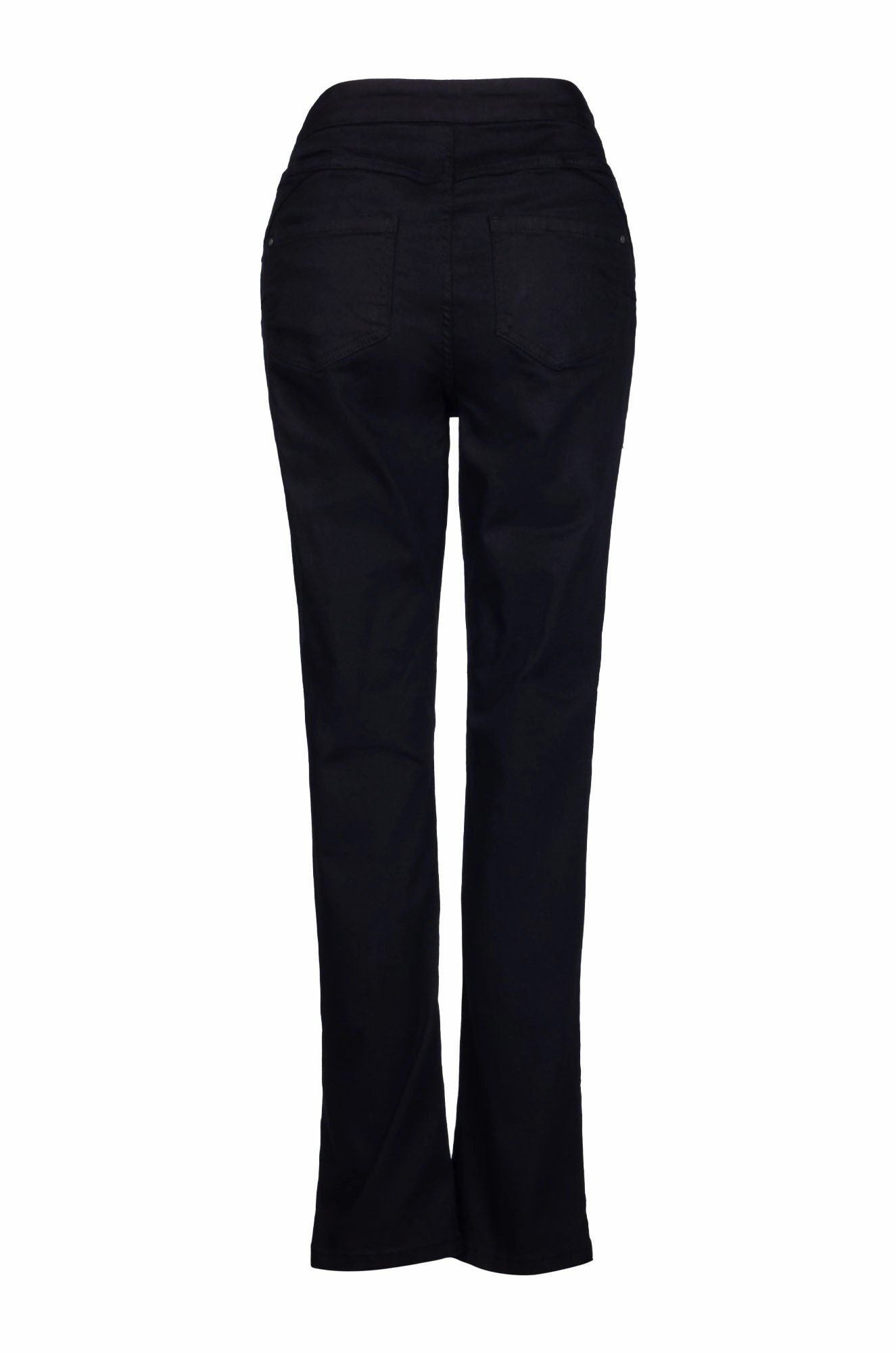 Regular Coloured Denim Jeans | Black | 6907B1 Clean Piece