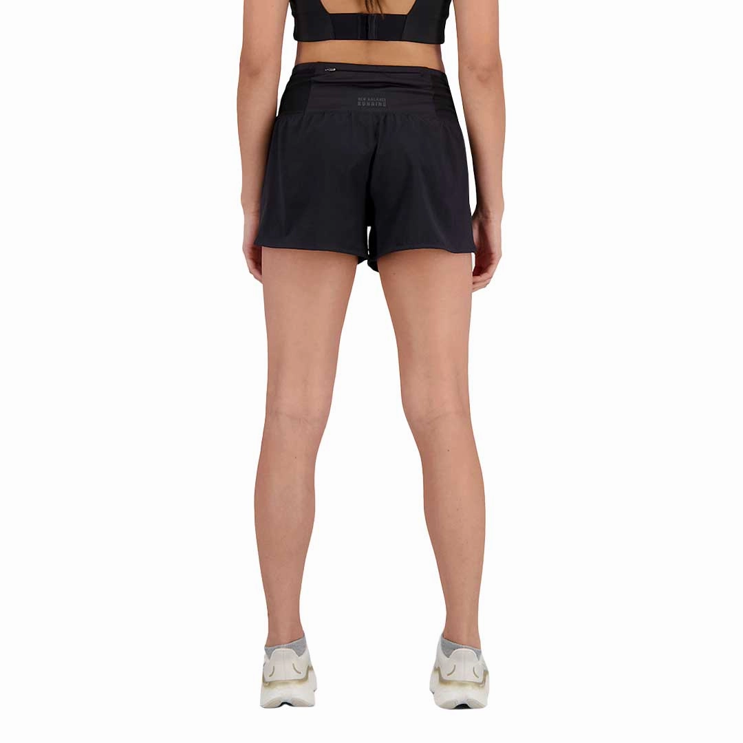 New Balance - Women's Impact Run Luminous 3" Shorts (WS31255 BK) All Day Use Pull-on style