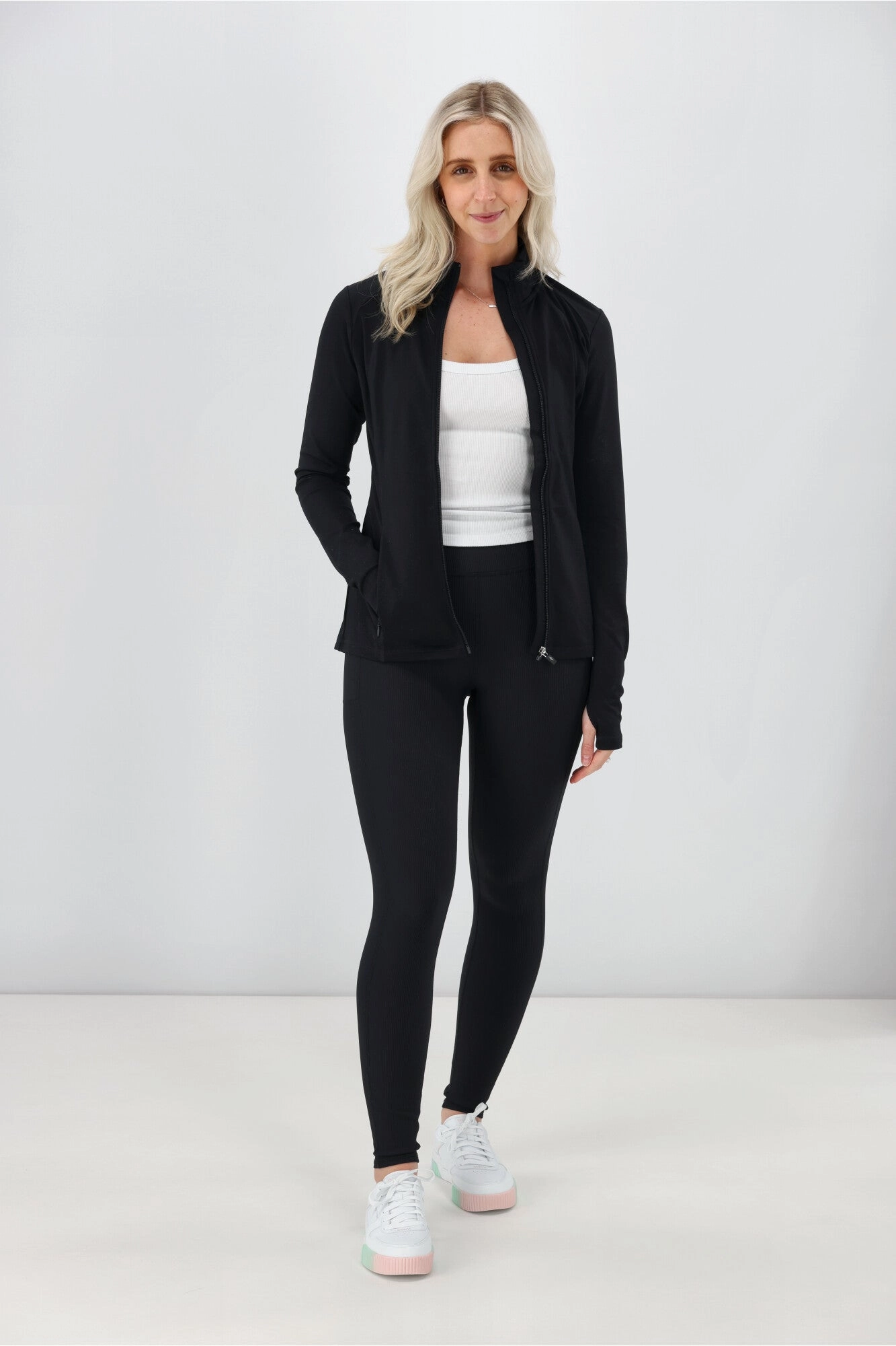 Magnetic Closure Options Detachable Layers Skechers Go Walk Jacket Black