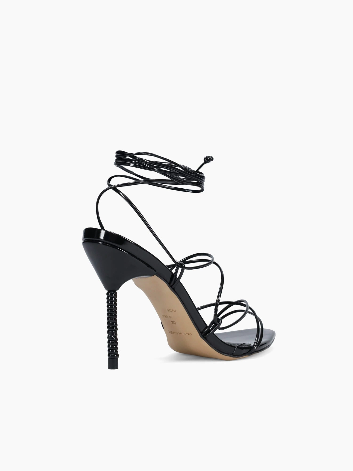 Comfortable Foot Feel Aimi Black Verniz