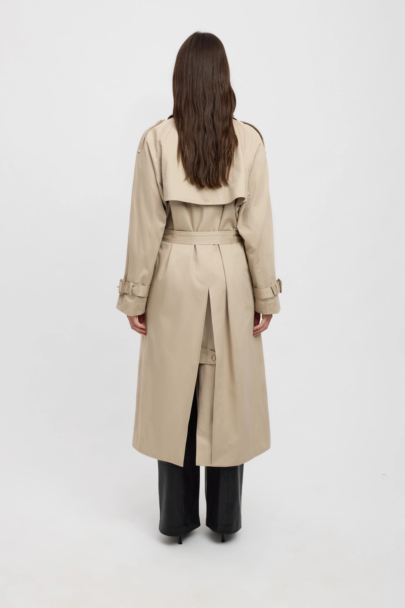 Silas Trench Heat Tech Fabric Minimalist Aesthetic