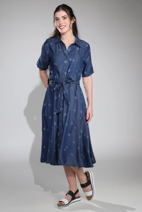 Dress | Chalk Daisy | 6646C1 Contrasting Detail