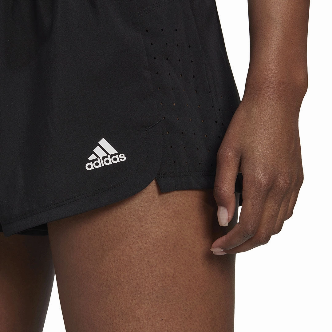 adidas - Women's Perforated Pacer Shorts (HD3925) All Season Wear