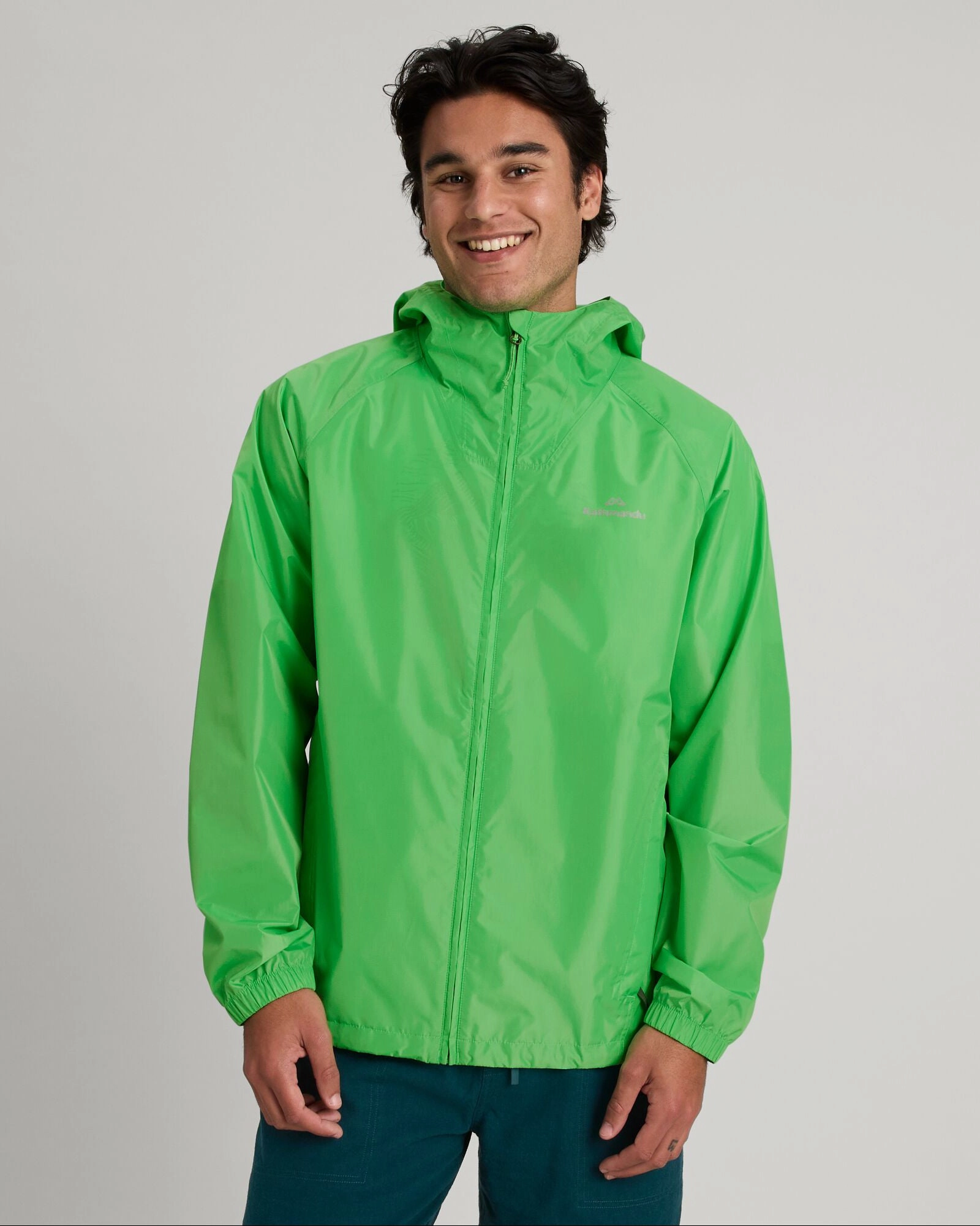 Universal Fit Framework Men's Pocket-it 2-layer Rain Jacket - Lizzard