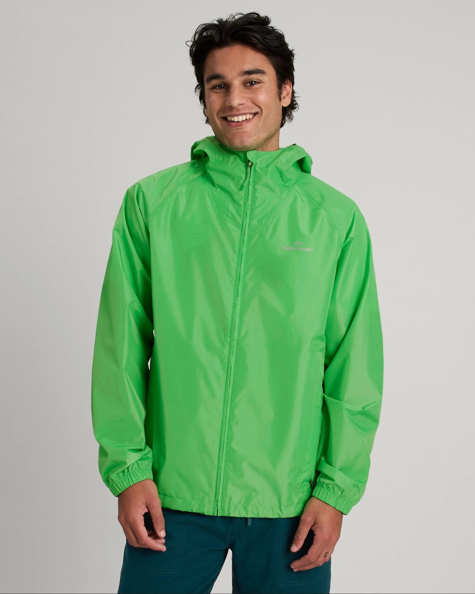 Relaxed Layers Men's Pocket-it 2-layer Rain Jacket - Lizzard