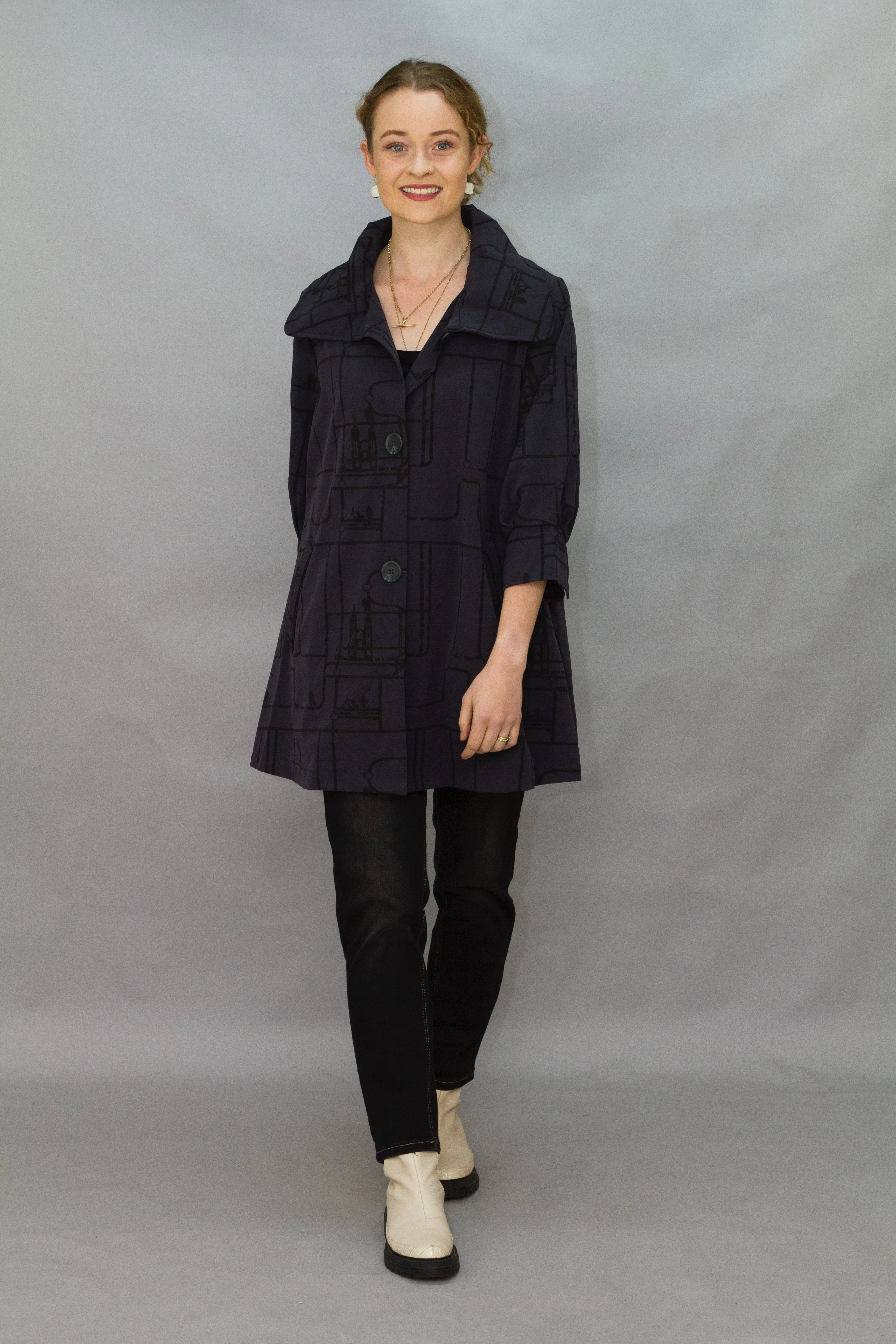 Moisture Wicking Fabric Loobies Story - LS996 Luxe Boyfriend Jean