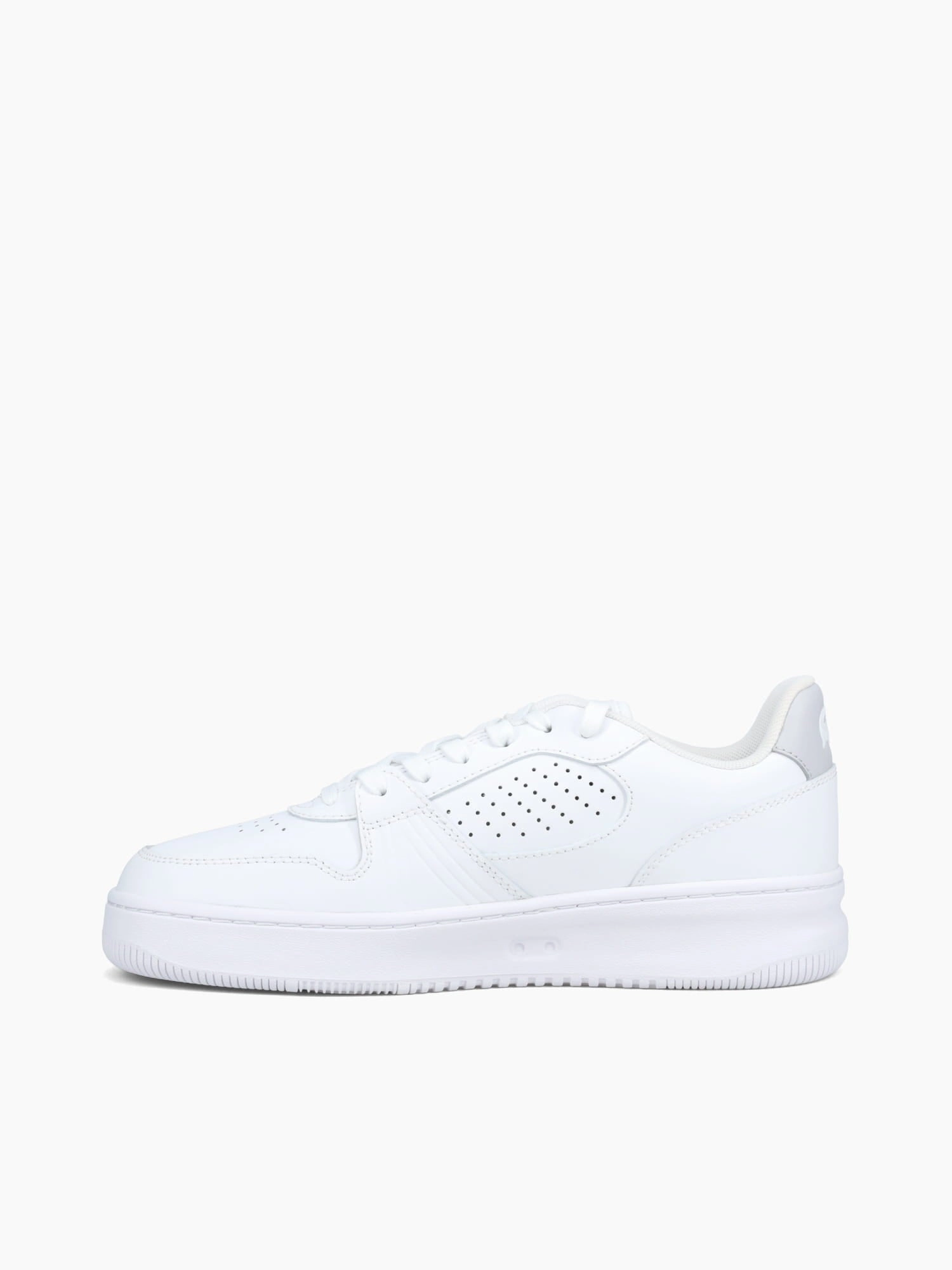 L001 Set Wht Wht leather Sneaker Trends