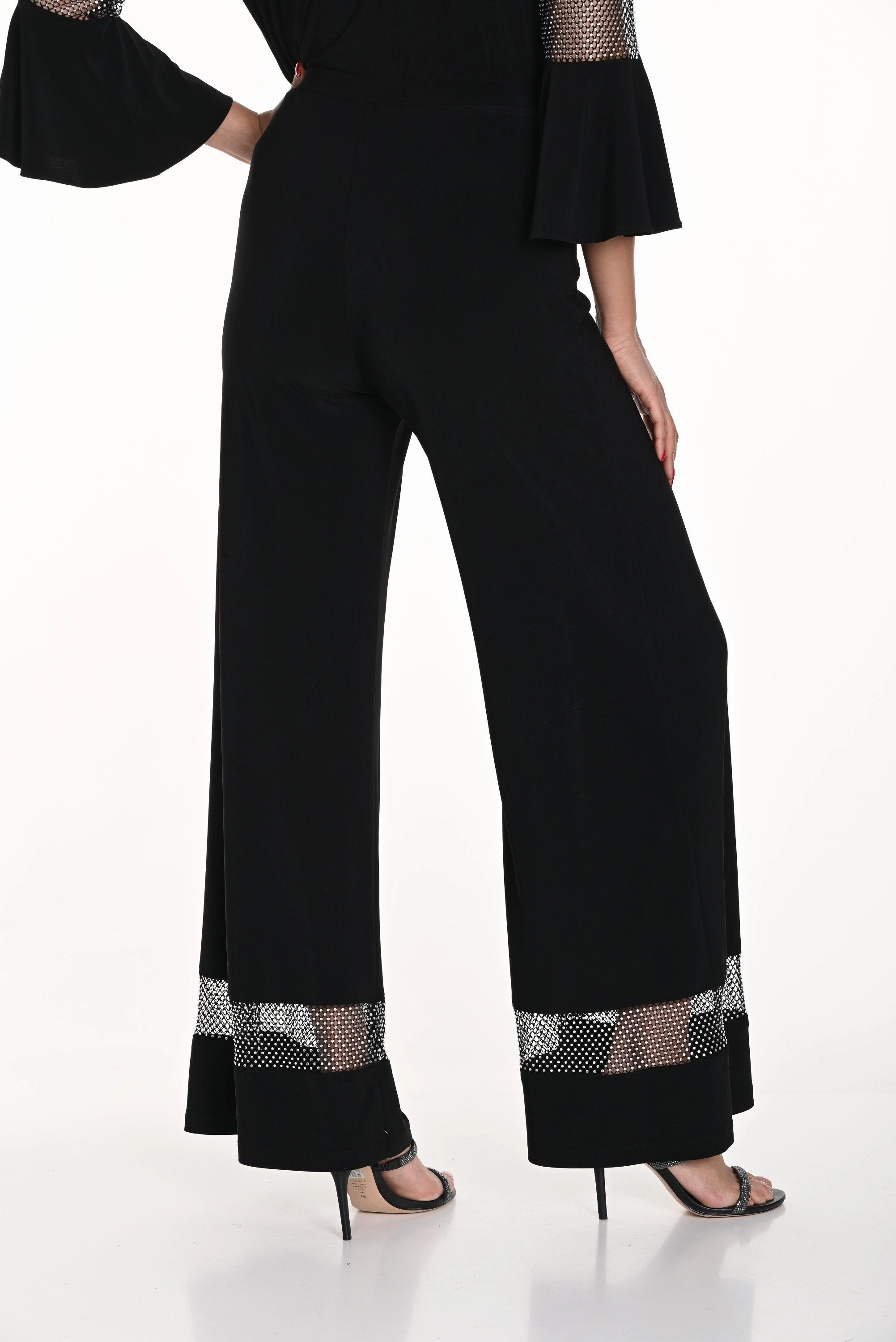 Lyman - 249023 Diamante Trim Pull On Pant Move Friendly