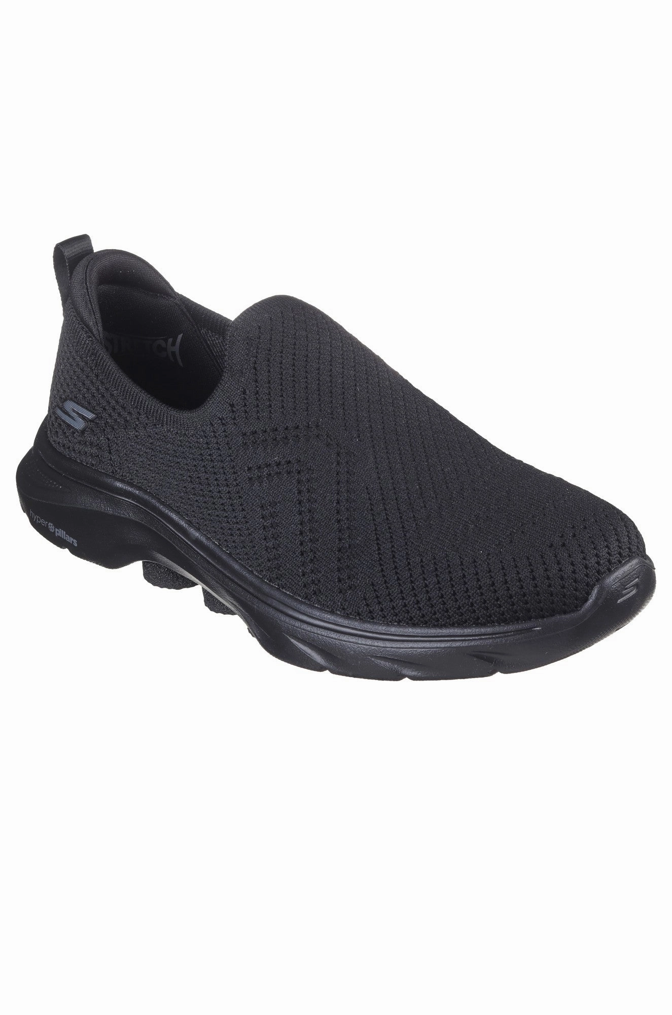 Machine washable slip on Sneaker | BLACK | 125204 ZZ Impact Cushion