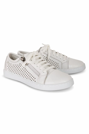 Made in Turkey Leather Sneaker | WHITE | KIMBERLEY AB Freedom Steps