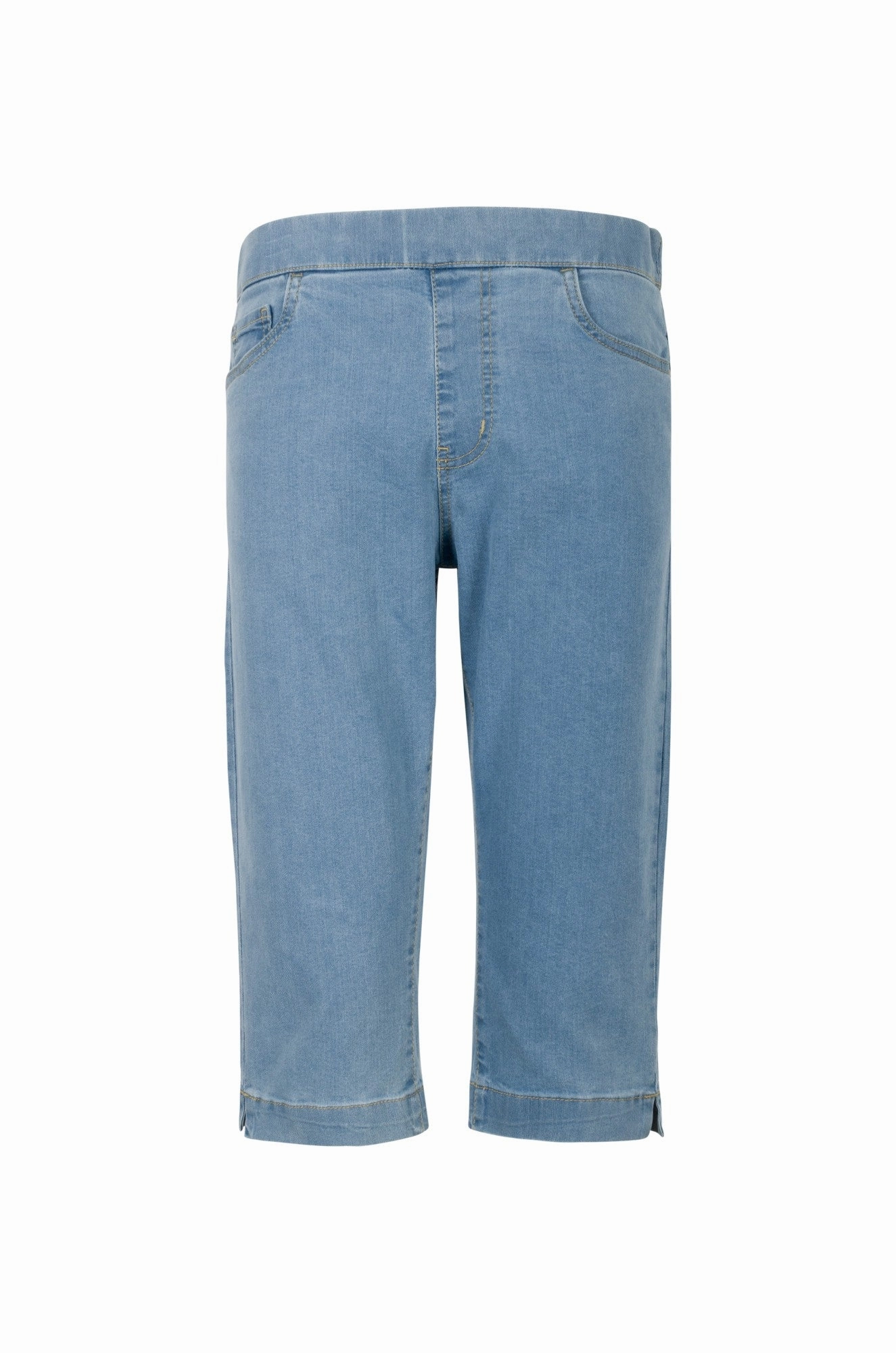 Twin Lakes Denim Below Knee Jeans | LIGHT INDIGO | 6505A1 Stretch Classic Wear