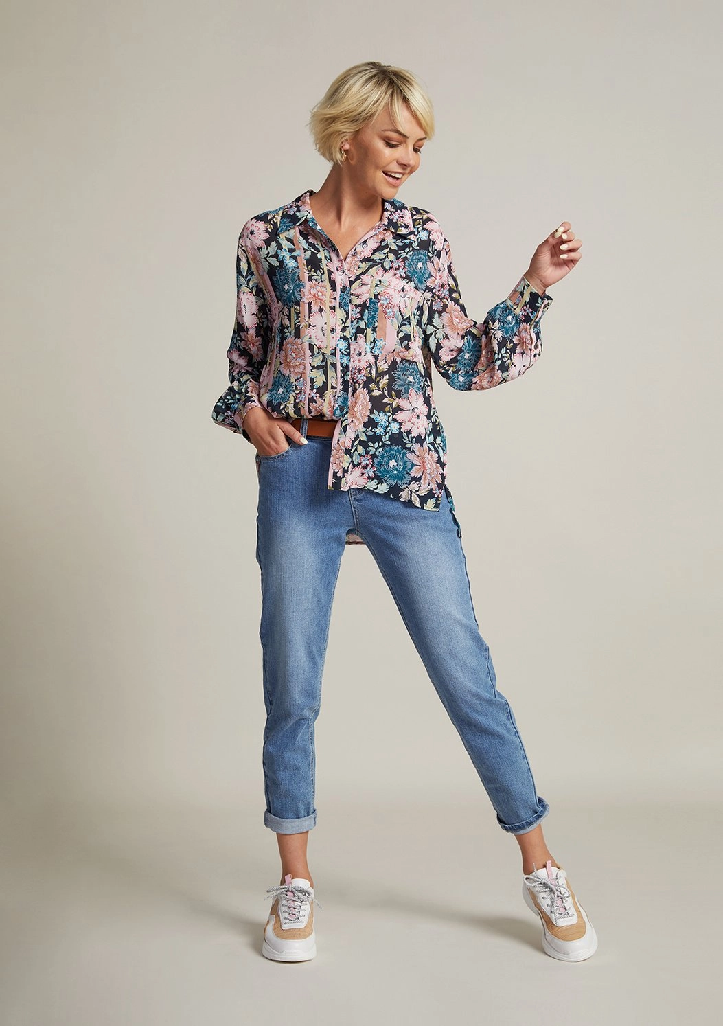 Madly Sweetly - MS709 Boyfriend Jean ThermalInsulation