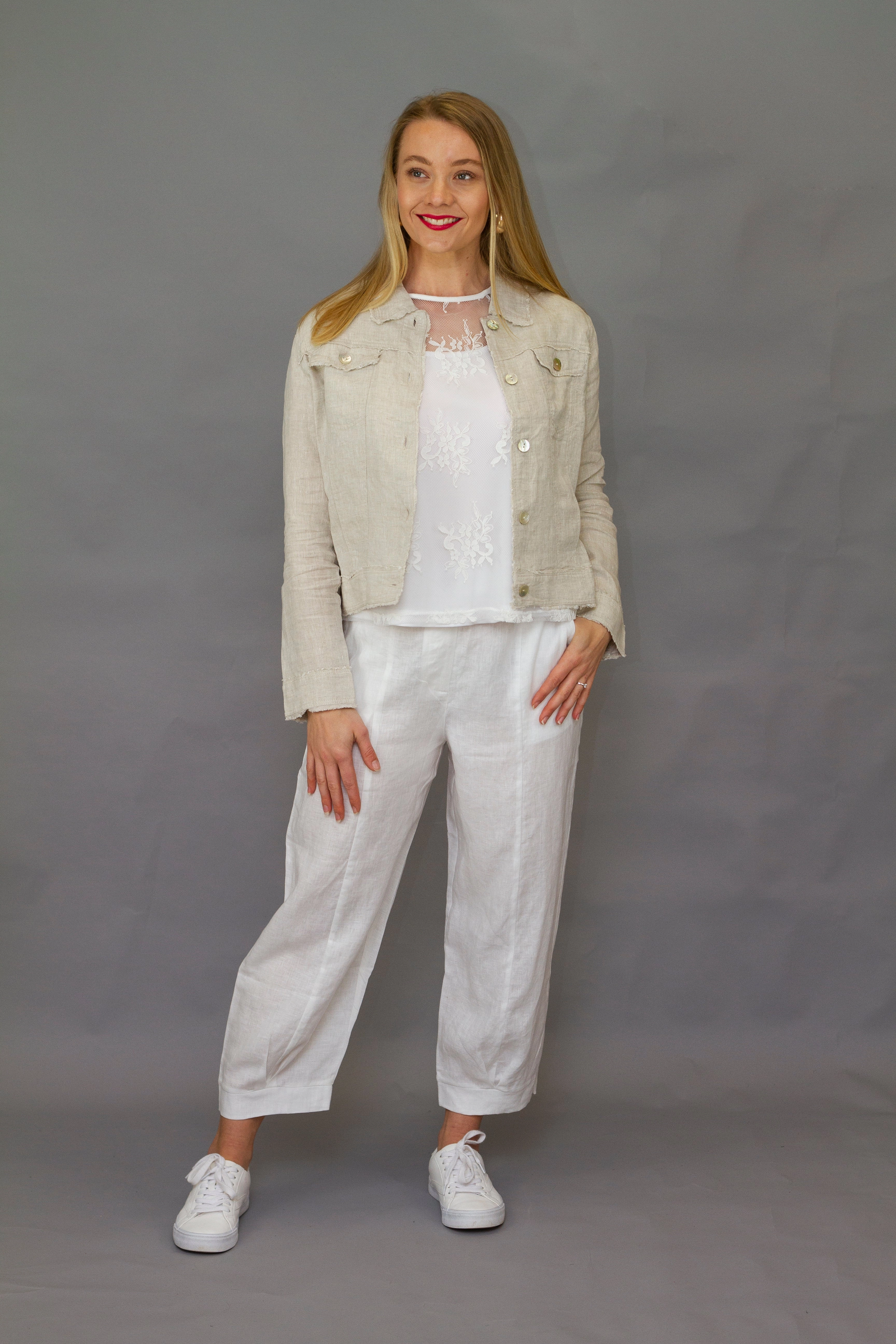 tailored look Chafe-Free Fit Magazine - 2023SS-01 Helen Cuff Pant - Exclusive