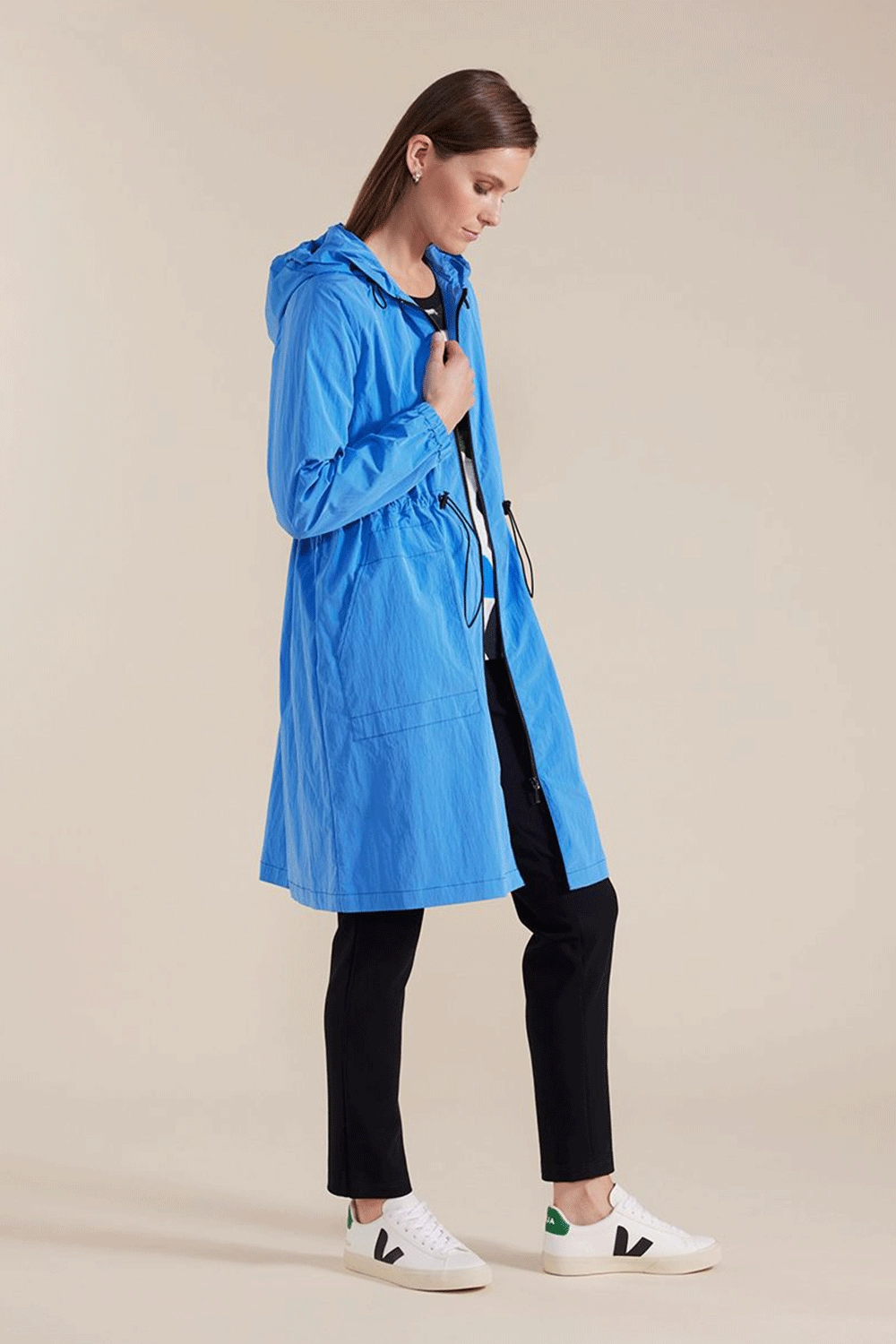 Low Profile Fastening Marco Polo - YTMW46086 Showerproof Trims Jacket