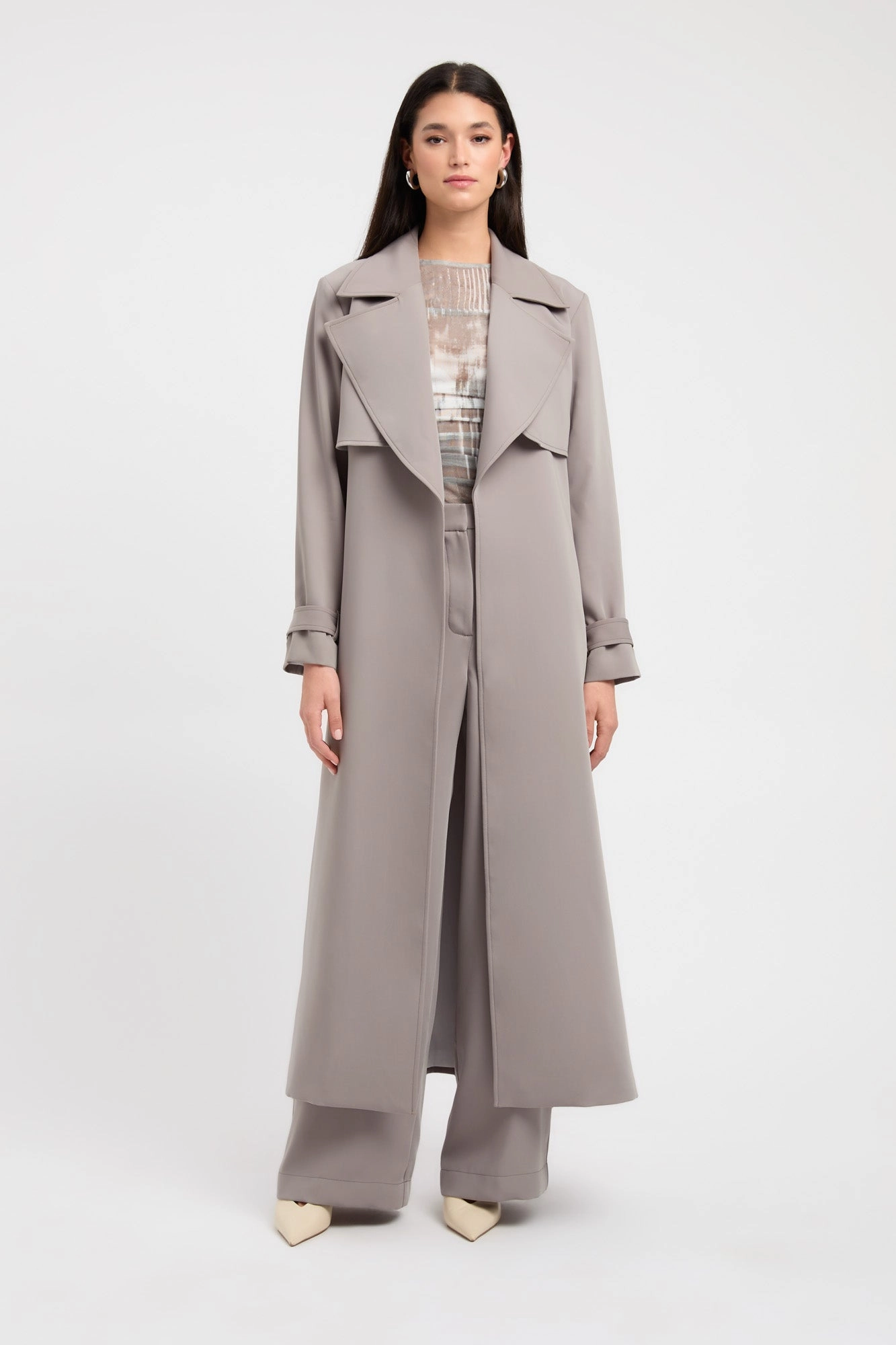 Maria Core Trench Cold Day Look