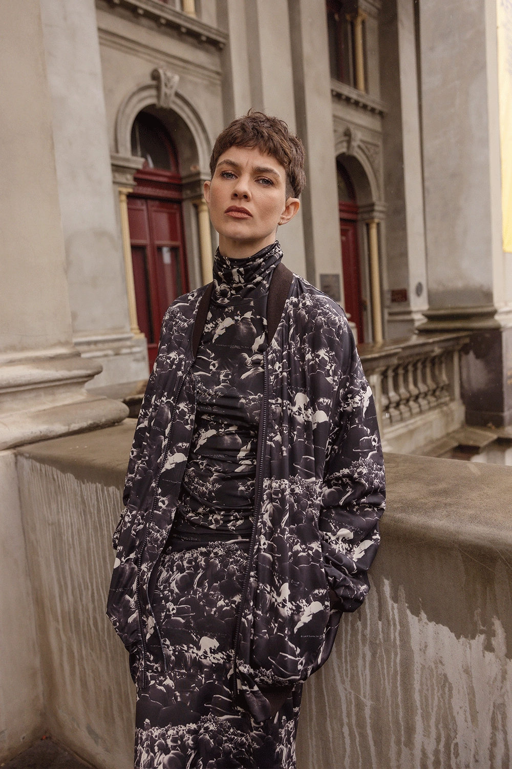 Warm Essentials Maud Dainty - DTY03835B Lily Reversible Jacket